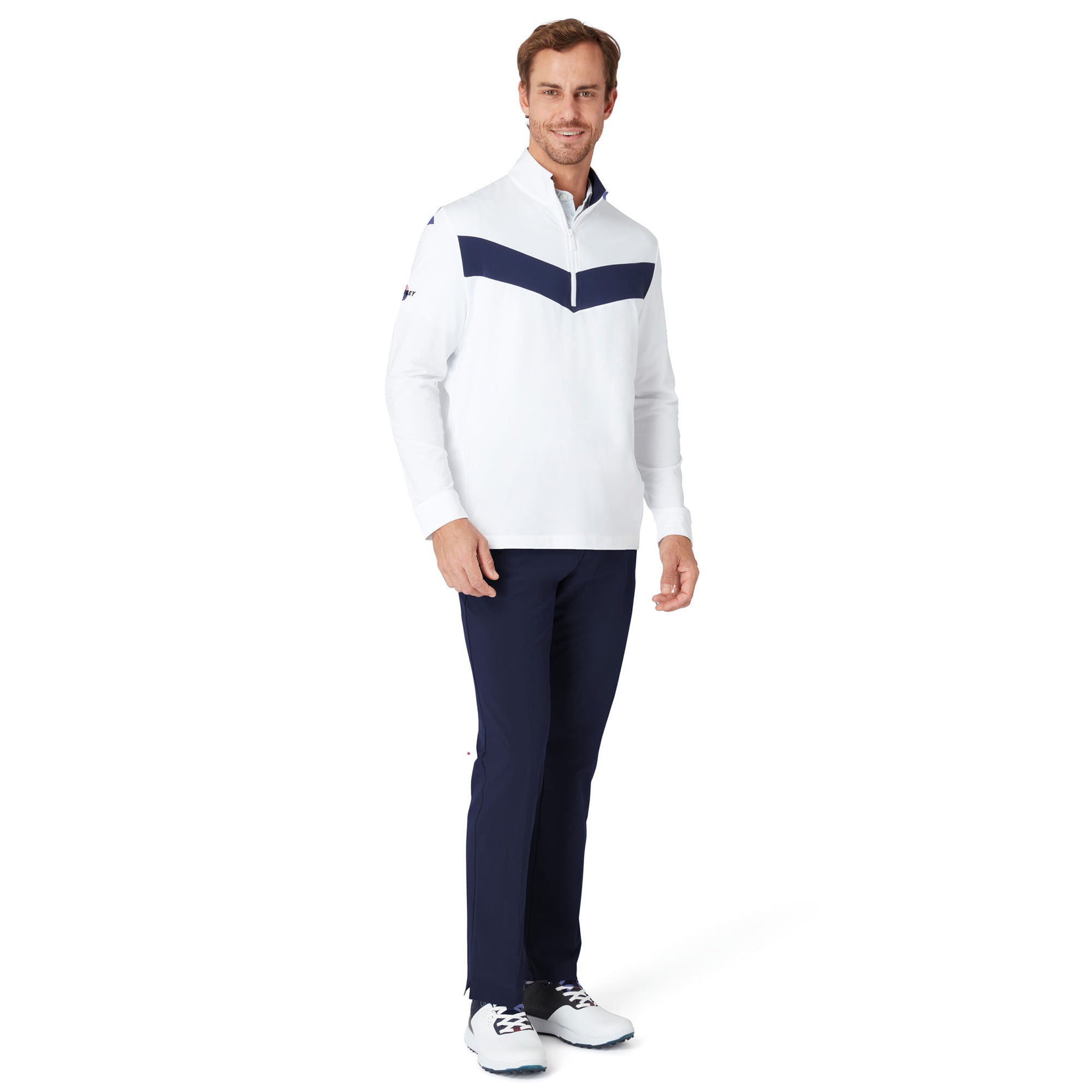 Callaway Golf Odyssey 1/4 Zip Pullover Bright White 100