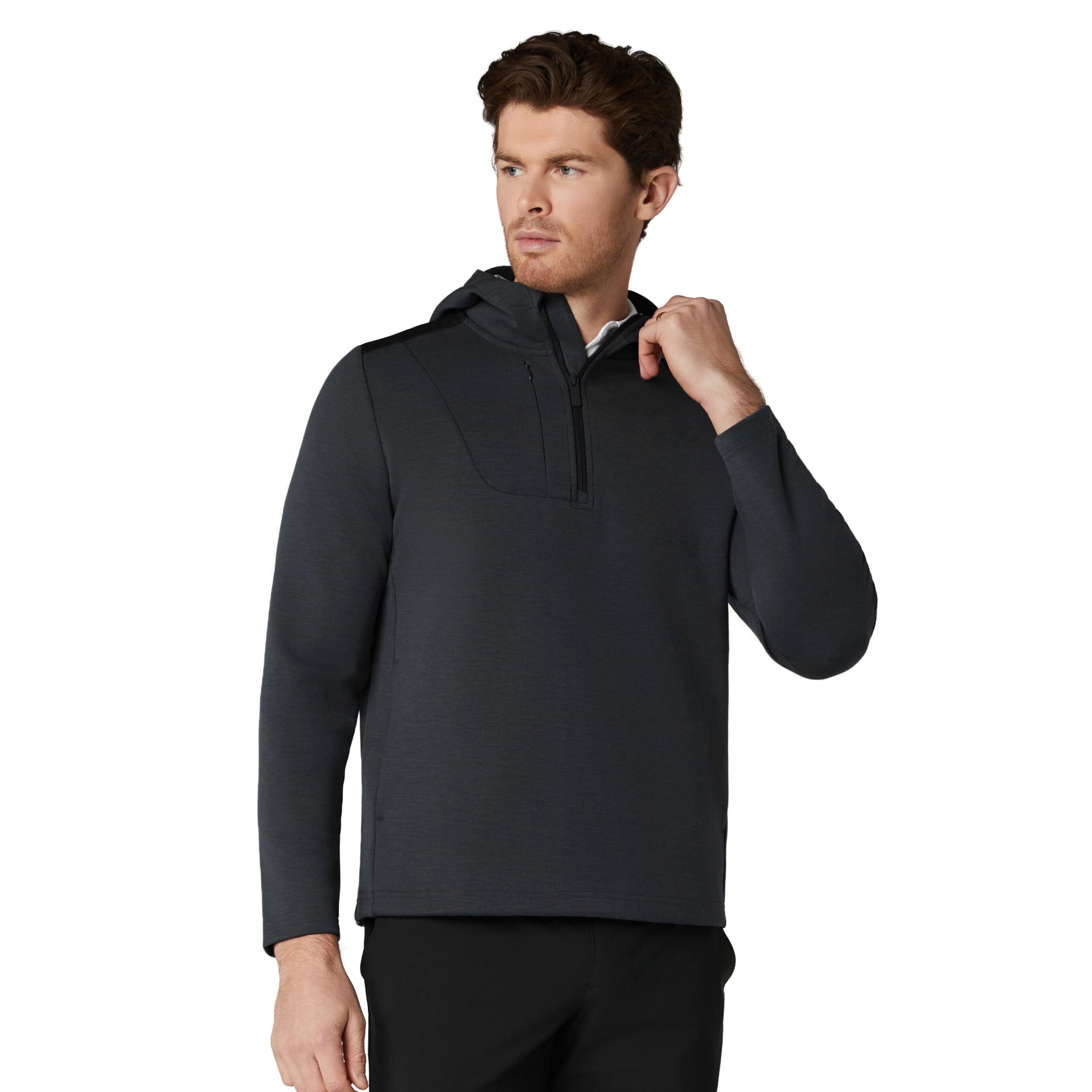 Callaway Golf Premium Hoodie - Black Heather 003 - CGKFF0G4-003