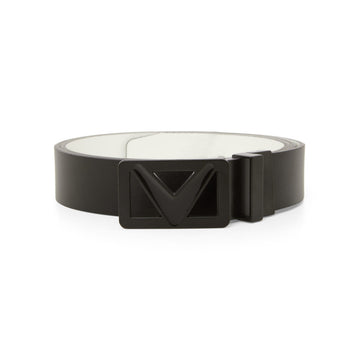 Callaway Golf Reversible Leather Belt Caviar/White 002