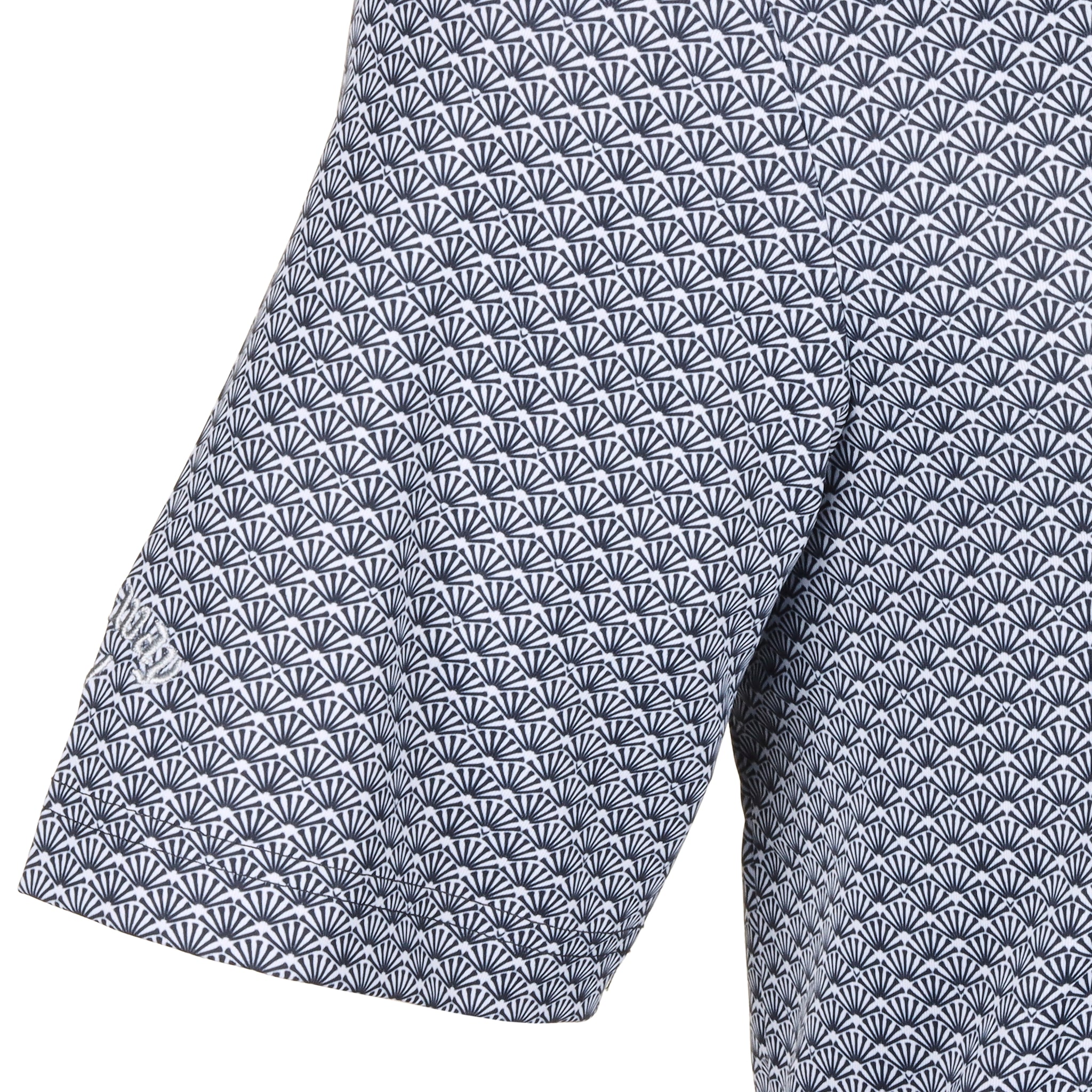 Callaway Golf Tee All Over Print Shirt Caviar 002