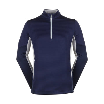 Callaway Golf Textured 1/4 Zip Peacoat 410