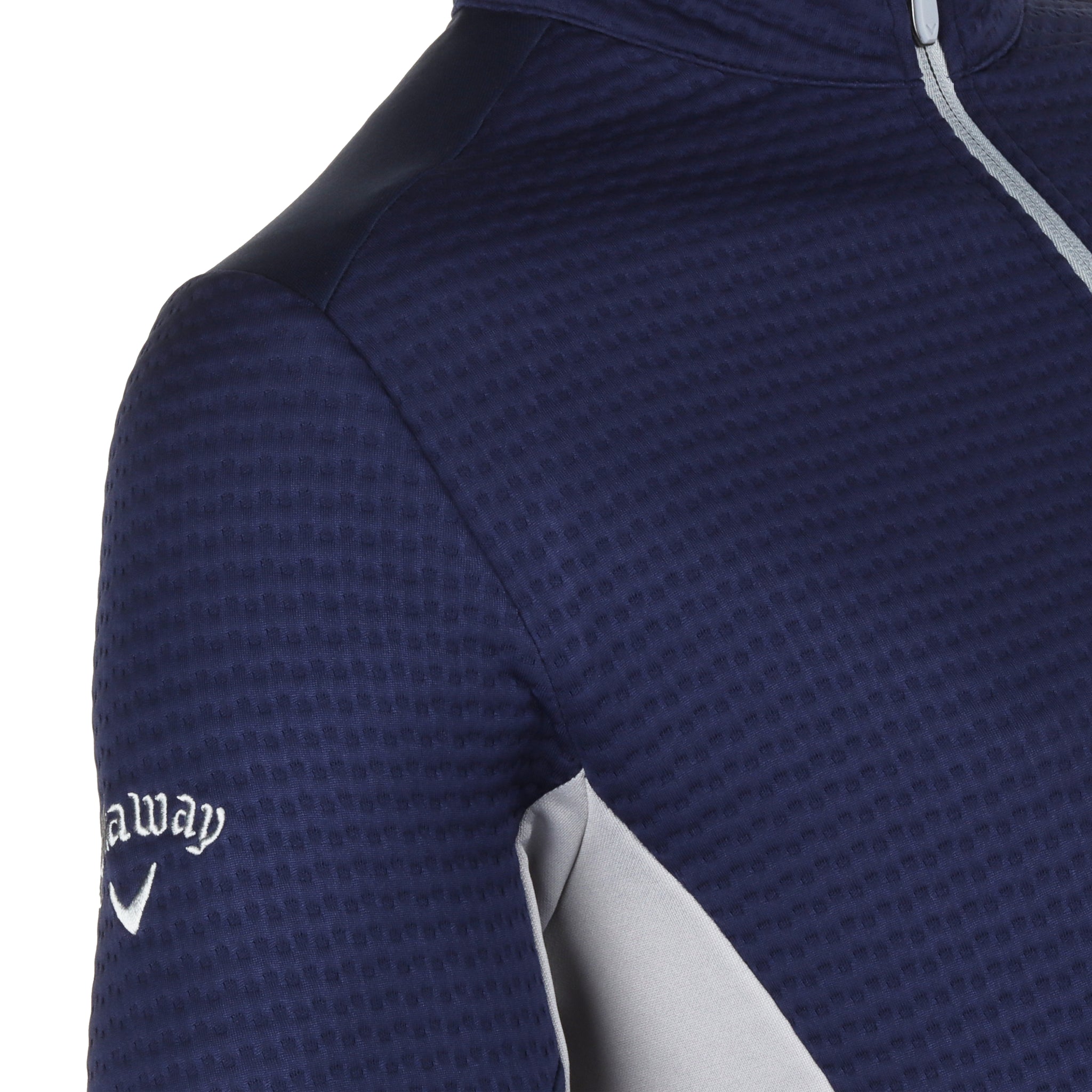 Callaway Golf Textured 1/4 Zip Peacoat 410