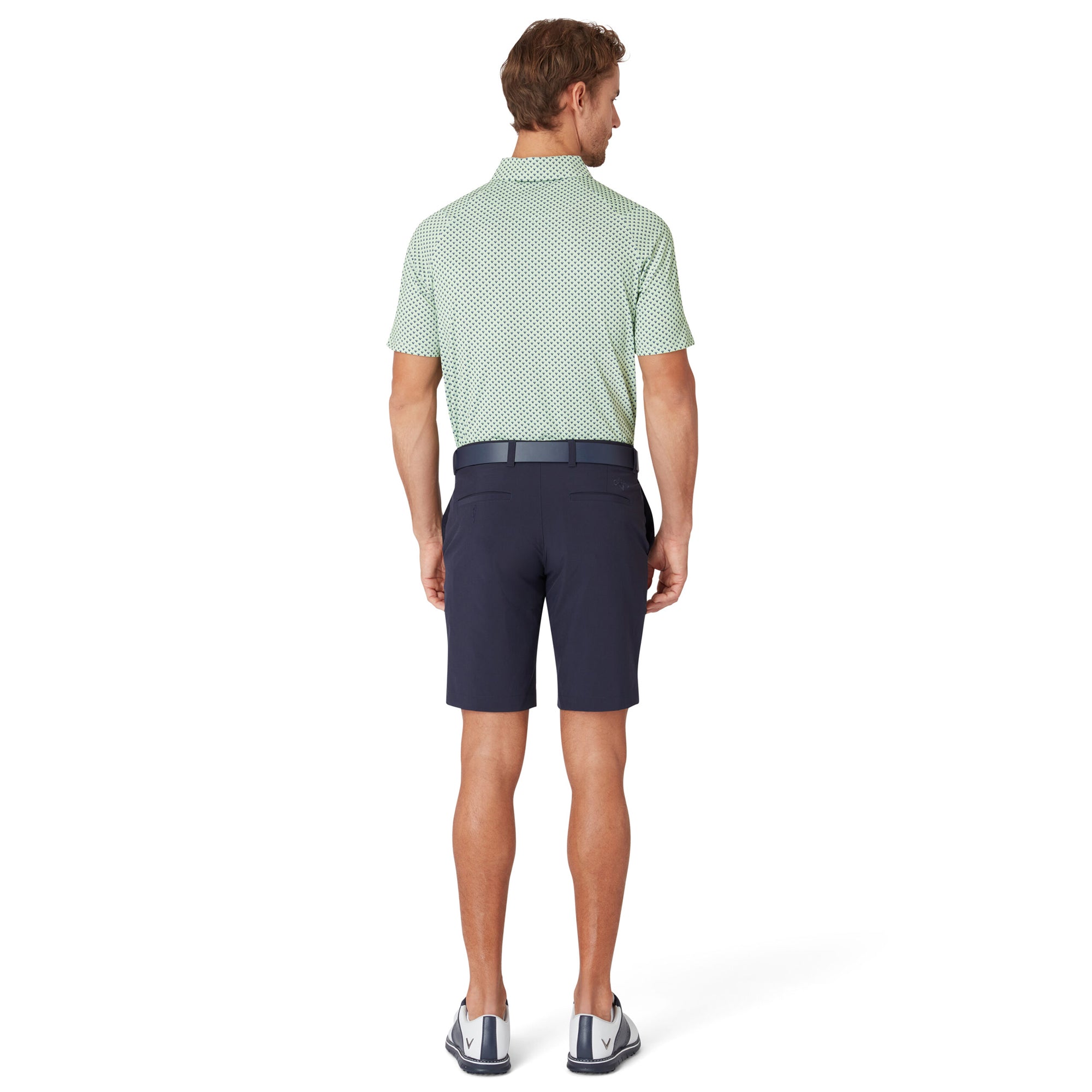 Callaway Golf Trademark Polo Shirt Foam Green 337