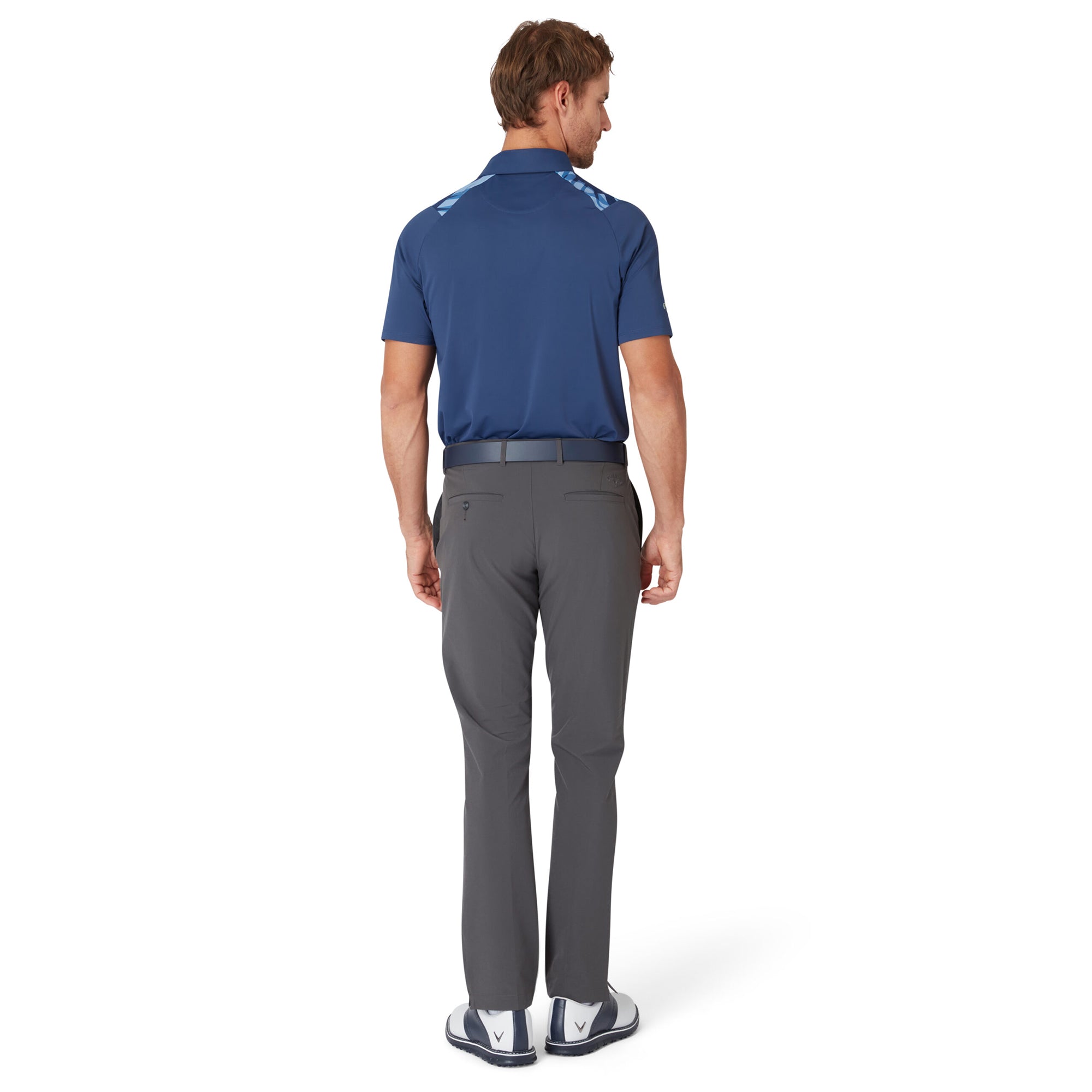Callaway Golf Trippy Block Polo Shirt Peacoat 410
