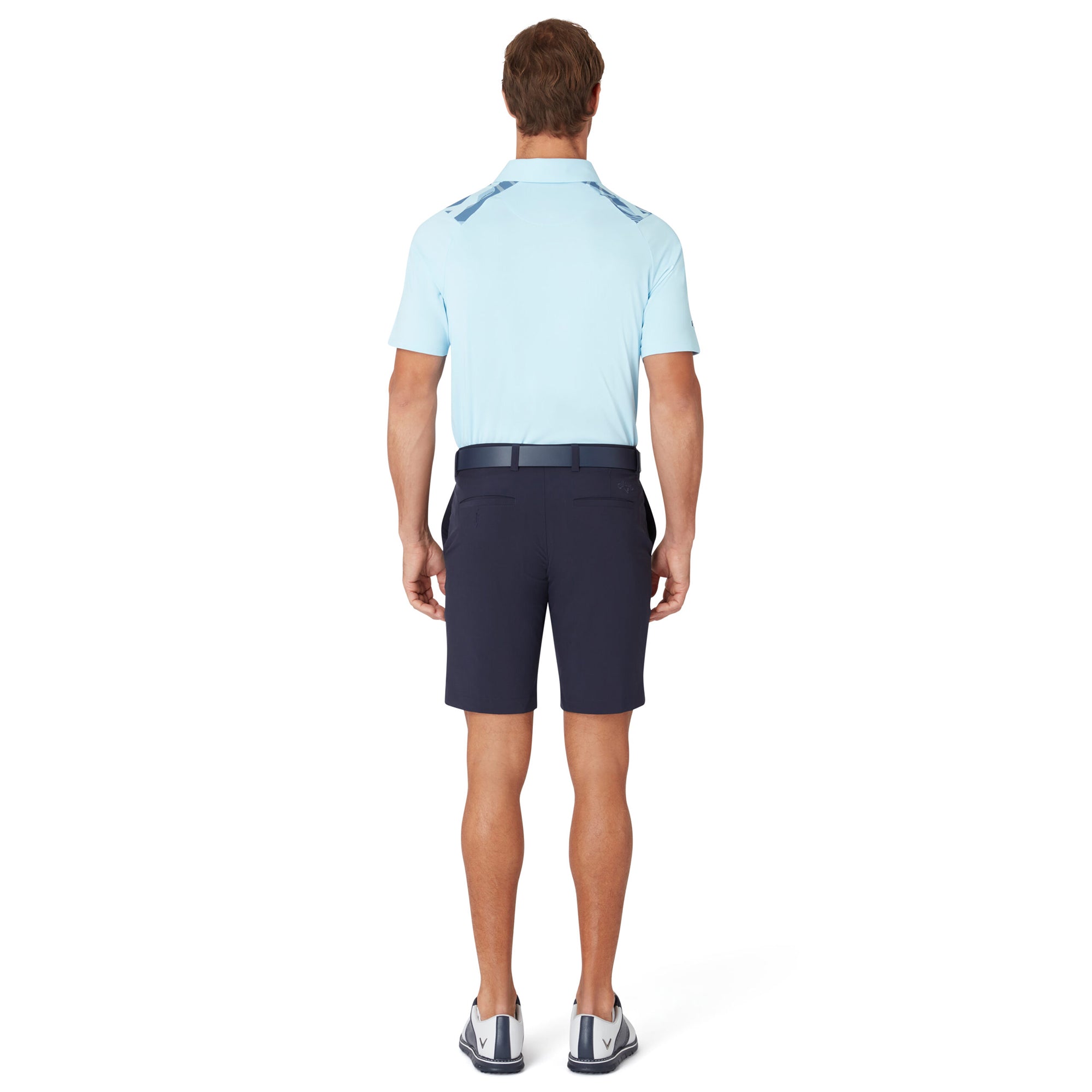 Callaway Golf Trippy Block Polo Shirt Arctic Paradise 464
