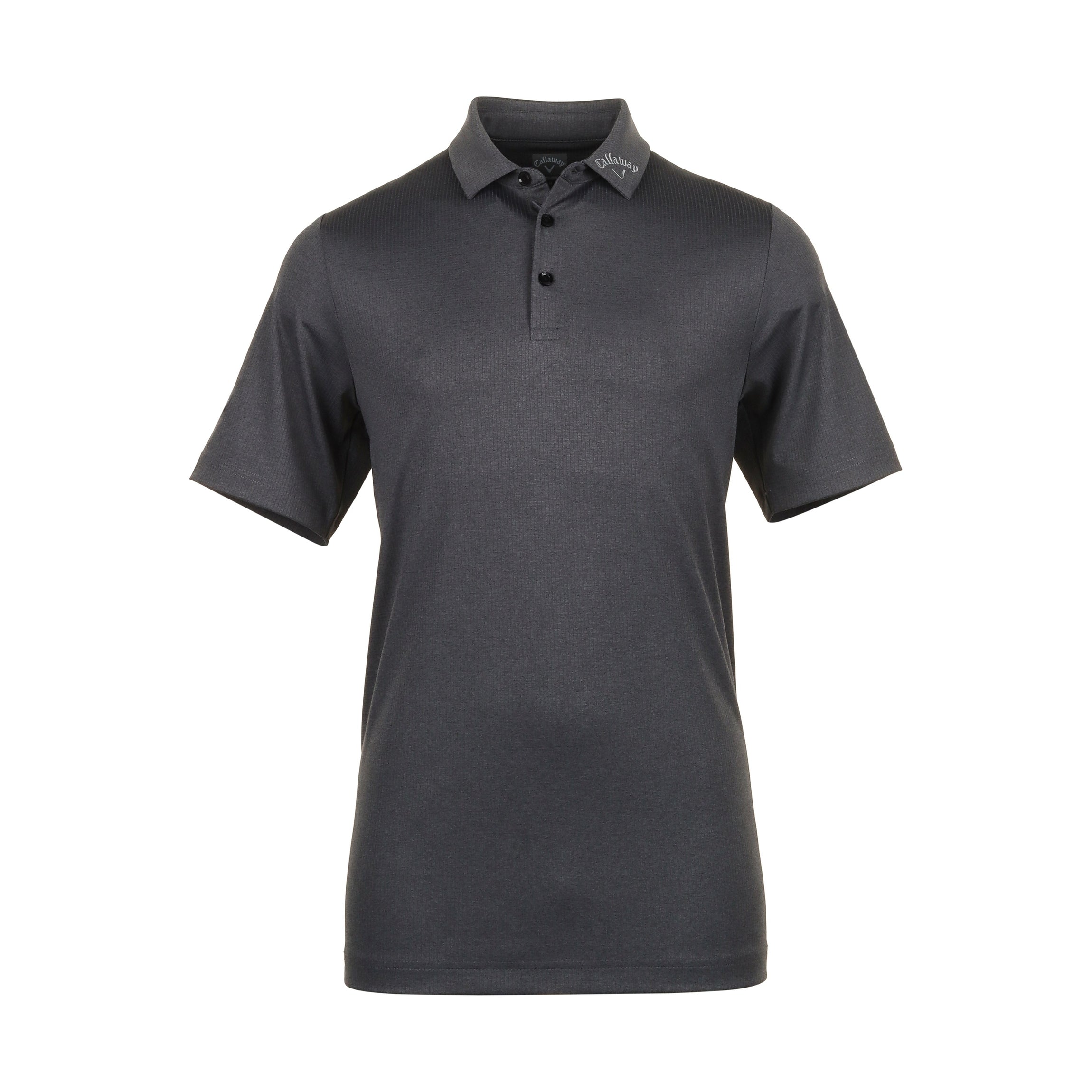 Callaway Golf Ventilated Classic Jacquard Shirt - Caviar 002