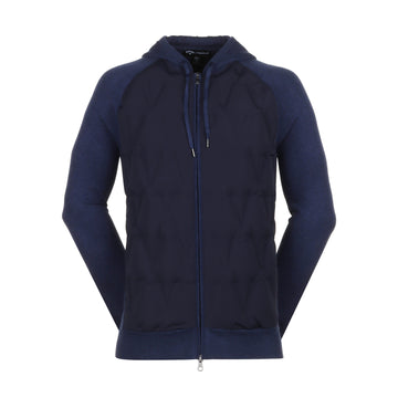 Callaway Golf Welded Down Puffer Full Zip Sweater Night Sky 401