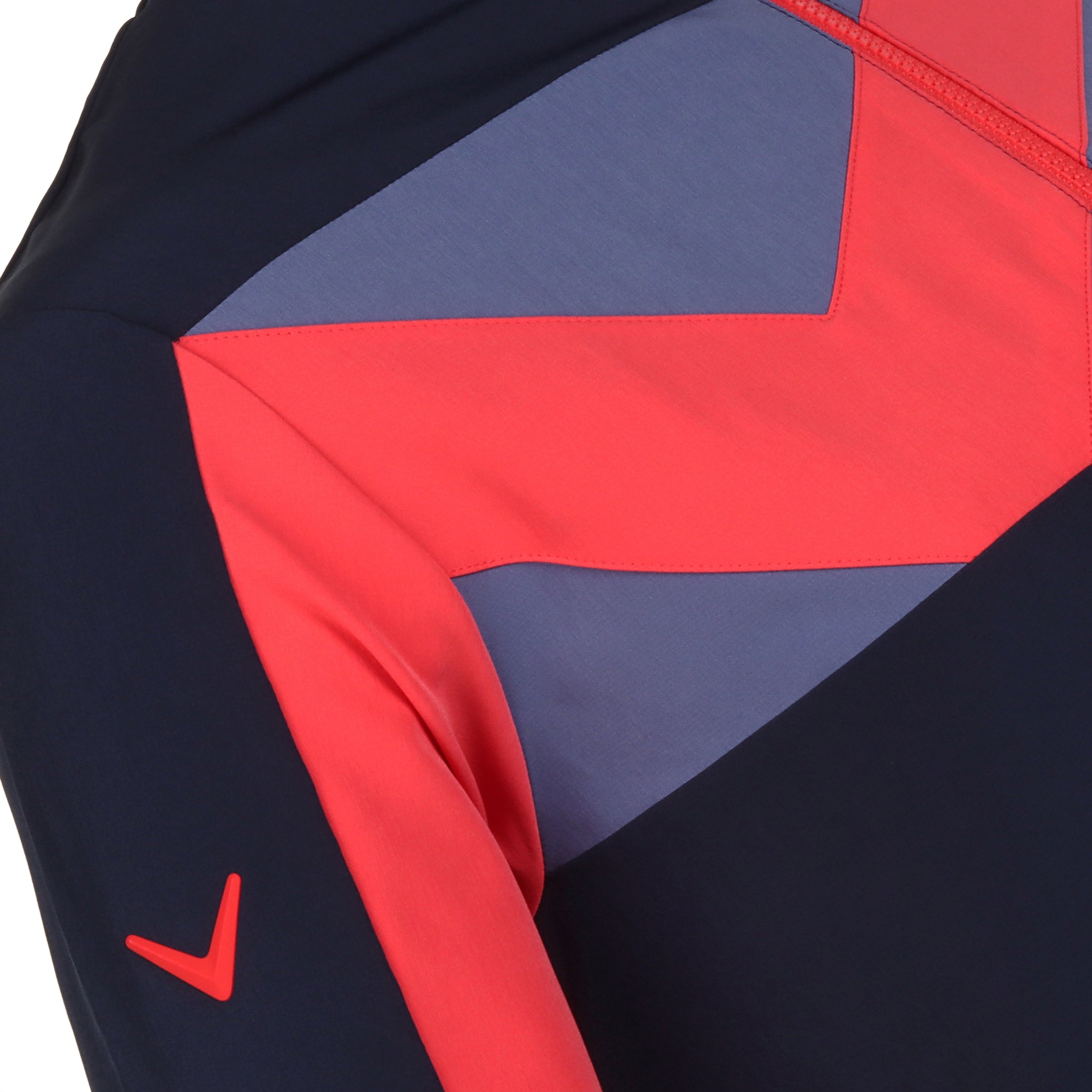 Callaway Golf X-Series Chev Blocked Wind Jacket Navy Blazer 972