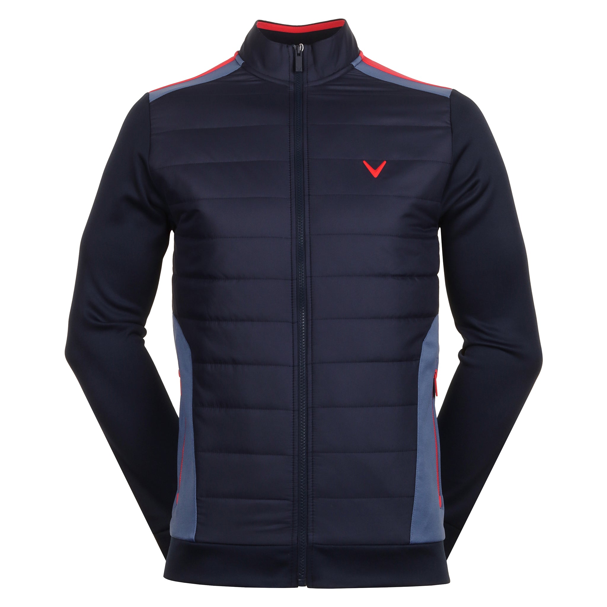 Callaway Golf X-Series Racer Mixed Media Quilted Jacket