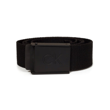 Calvin Klein Golf CK Monogram Belt Black