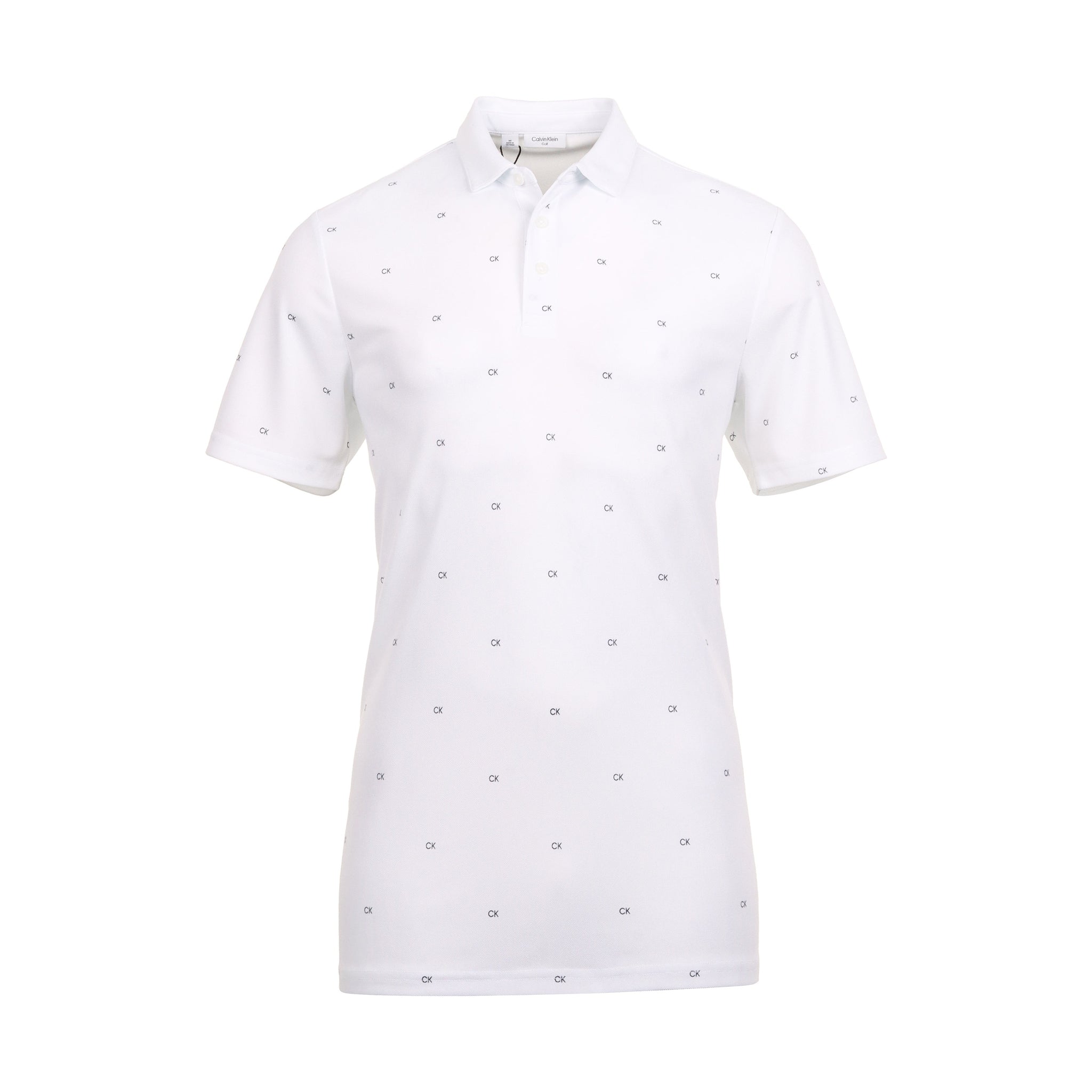Calvin Klein Golf CK Monogram Shirt White