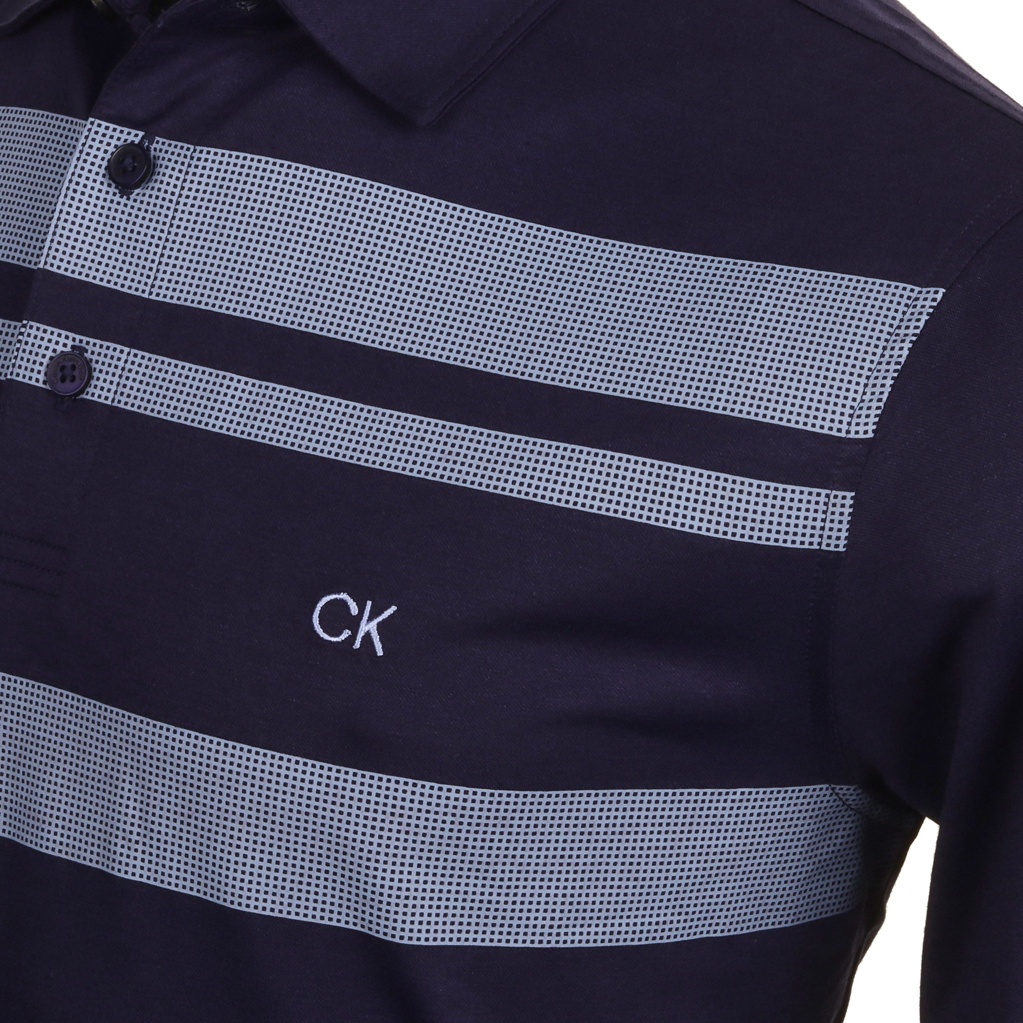 Calvin Klein Golf Fort Jackson Shirt Evening Blue