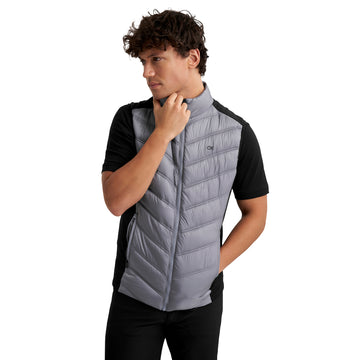 Calvin Klein Golf Frontera Hybrid Gilet Silver
