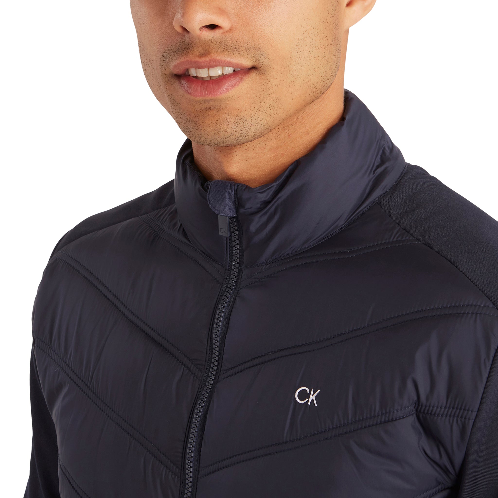 Calvin Klein Golf Frontera Hybrid Jacket Navy