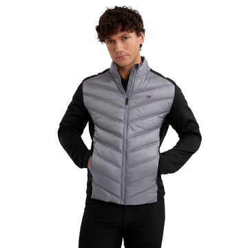 Calvin Klein Golf Frontera Hybrid Jacket Silver