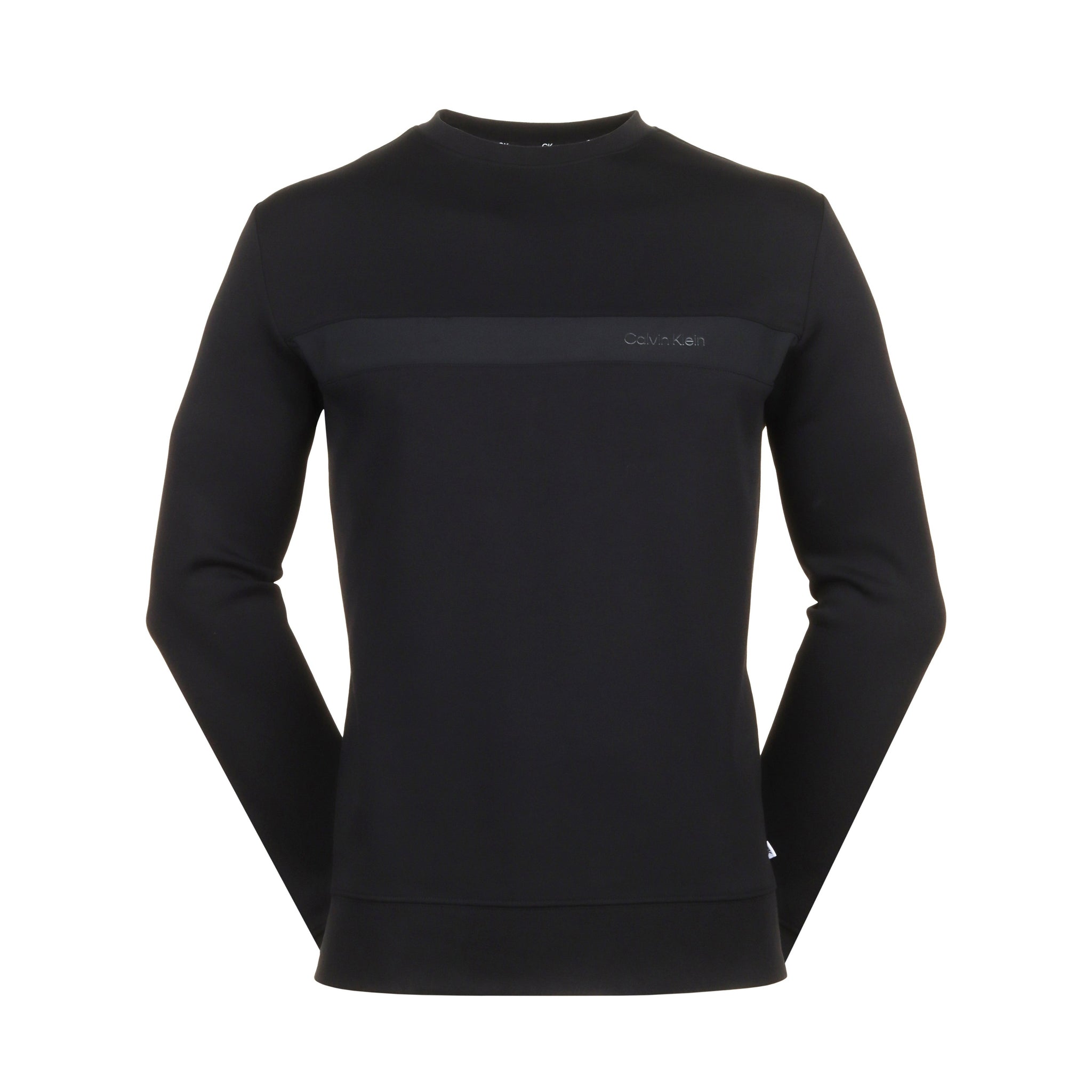 Calvin Klein Golf Hyper Tech Crew Neck Black