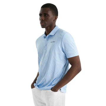 Calvin Klein Golf Marble Print Shirt