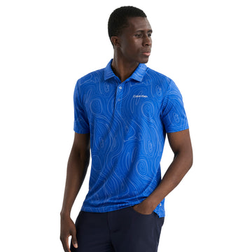 Calvin Klein Golf Marble Print Shirt