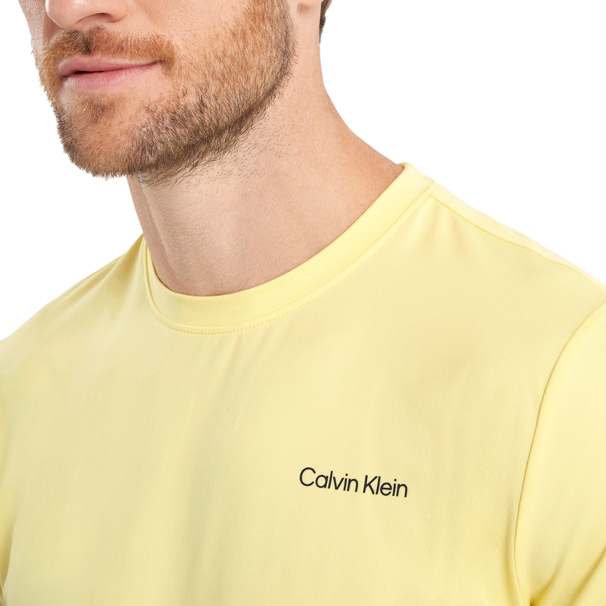 Calvin Klein Golf Newport Tee Shirt Lemon