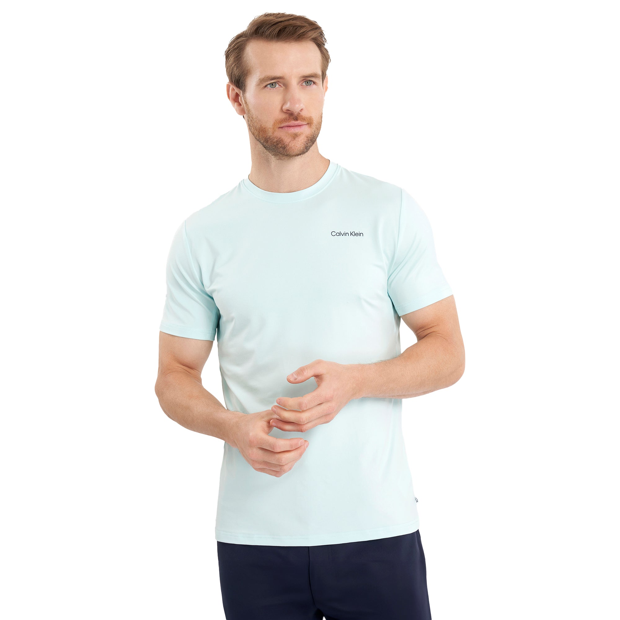 Calvin Klein Golf Newport Tee Shirt - Blue - C9923-Blue - Function18
