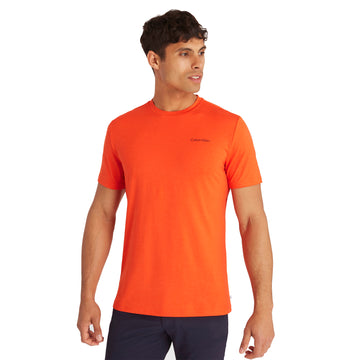 Calvin Klein Golf Newport Tee Shirt Spicy Orange Marl