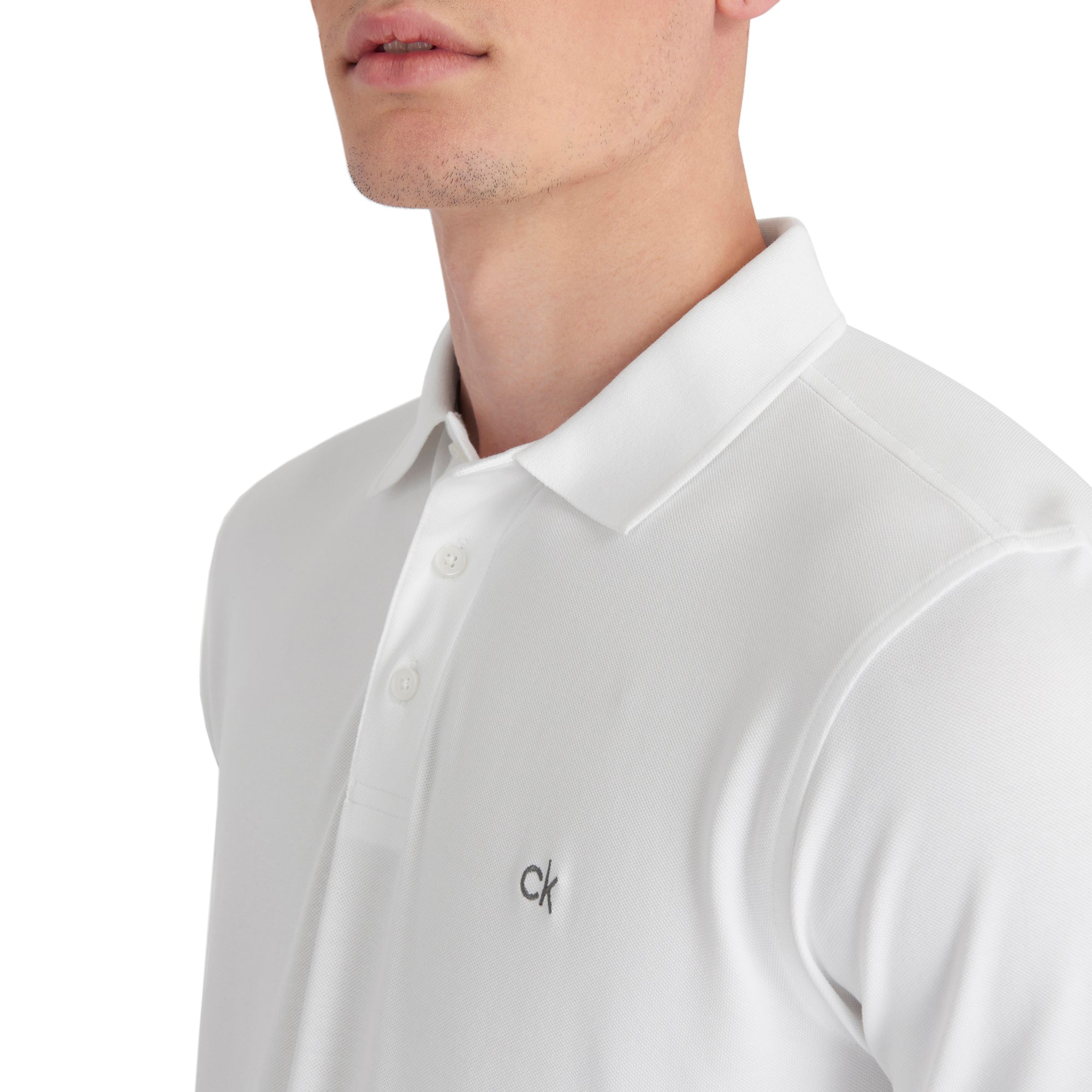 Calvin Klein Golf Planet Shirt White