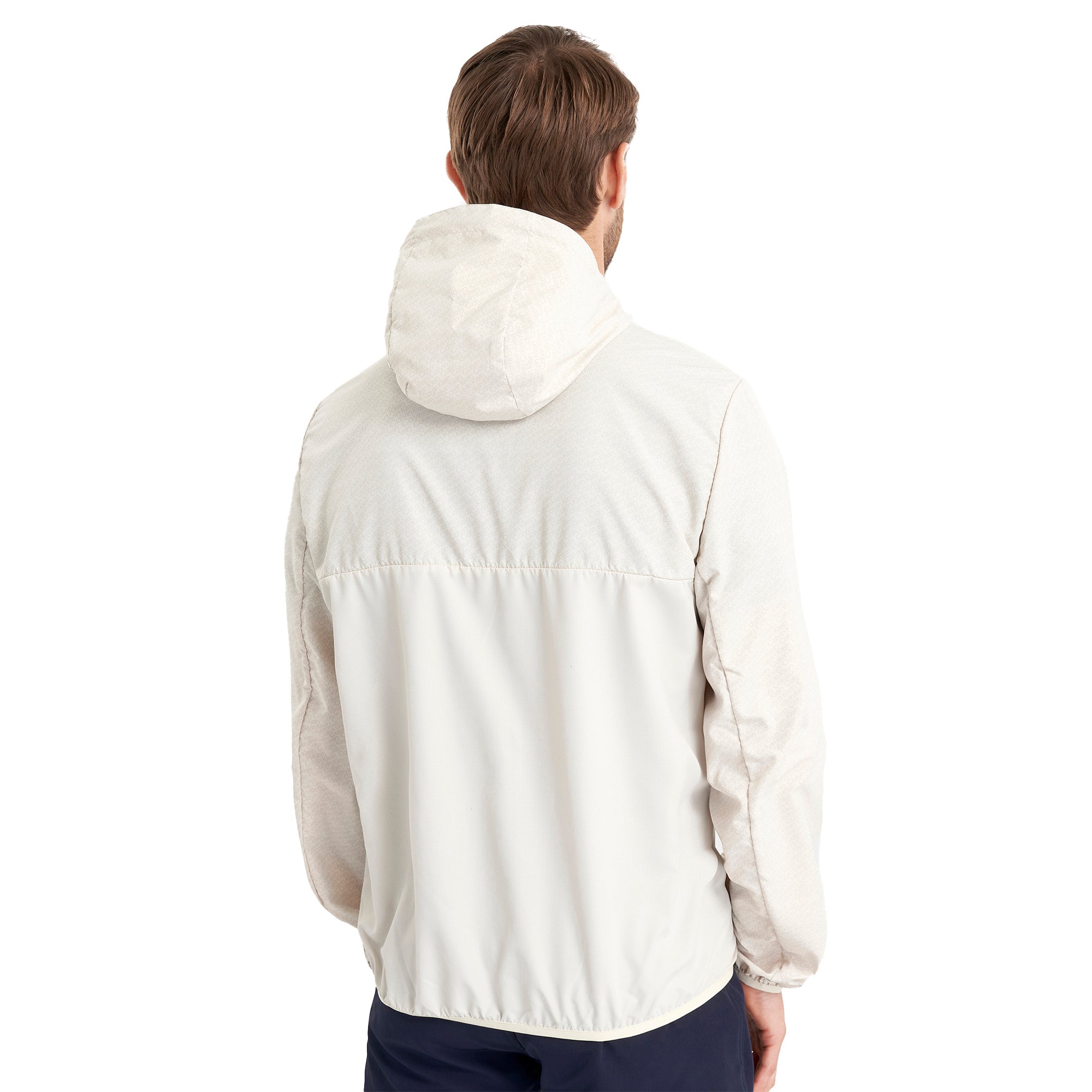 Calvin Klein Golf Printed Windbreaker Jacket Turtledove