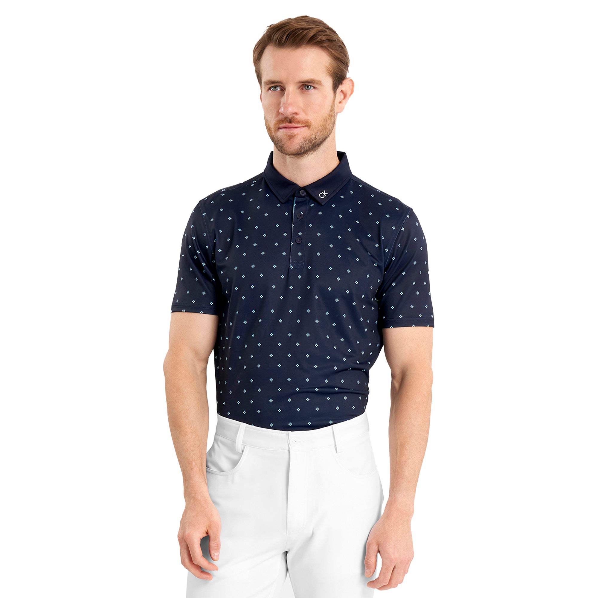 Calvin Klein Golf Riverton Shirt Navy