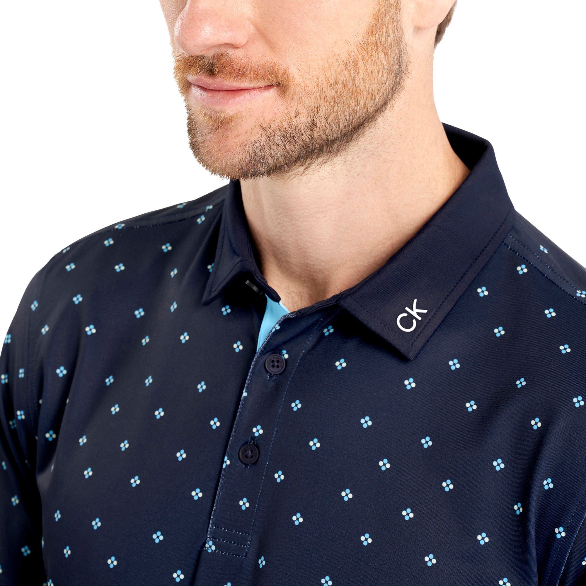 Calvin Klein Golf Riverton Shirt Navy