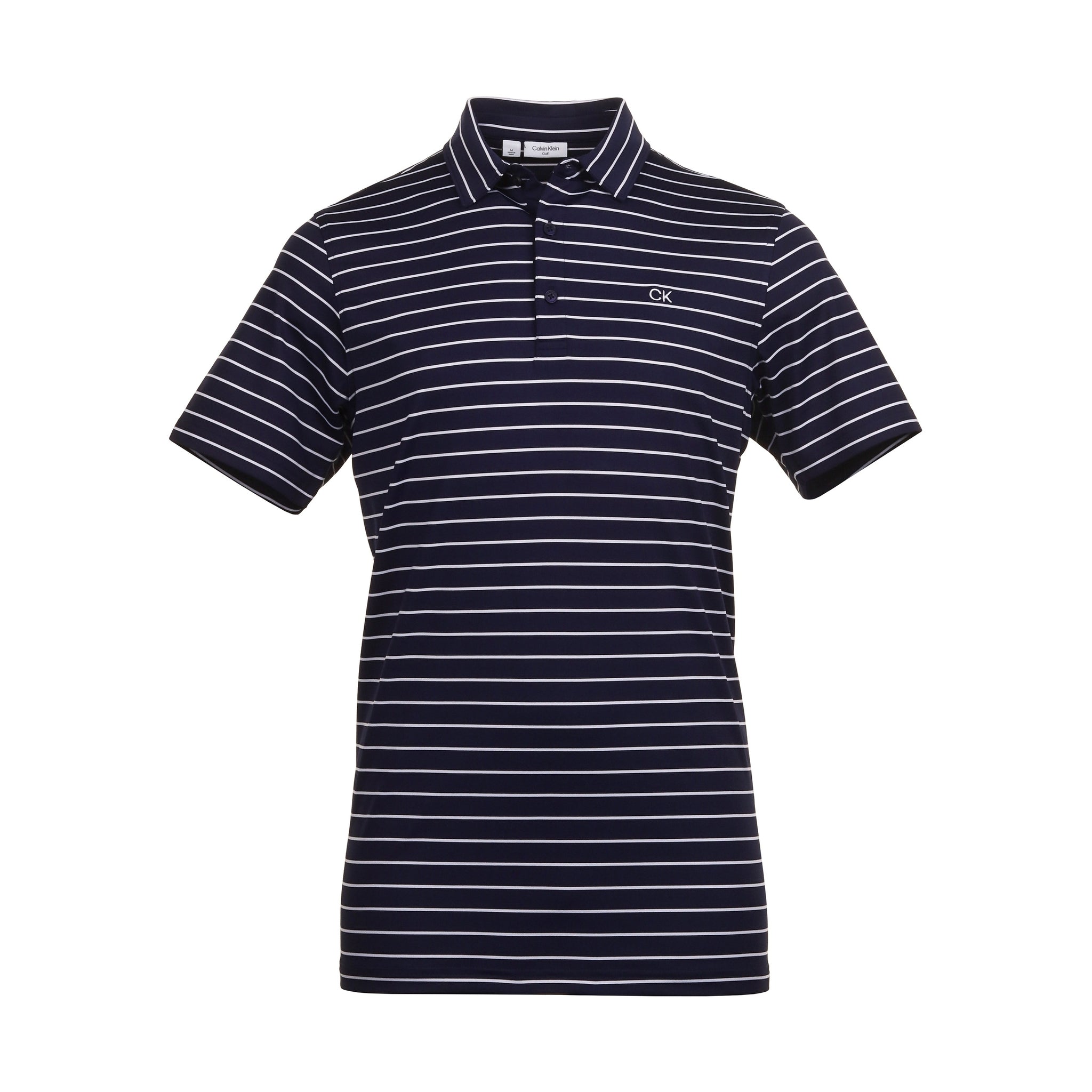 Calvin Klein Golf Silverstone Shirt Evening Blue/White 