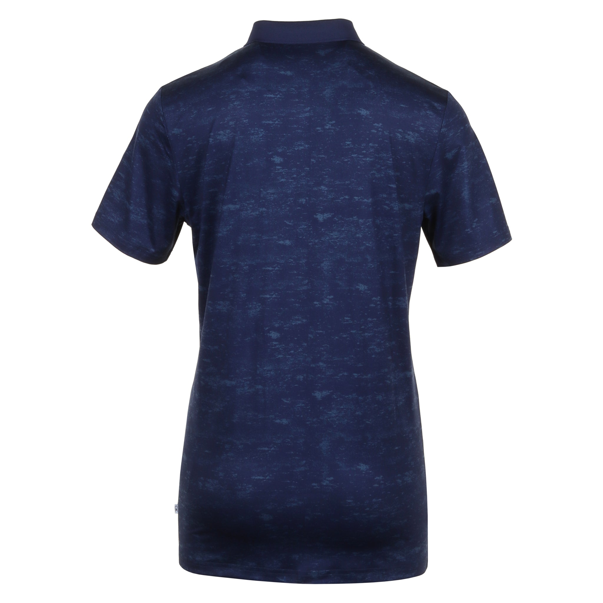 Calvin Klein Golf Textured Slate Shirt Evening Blue