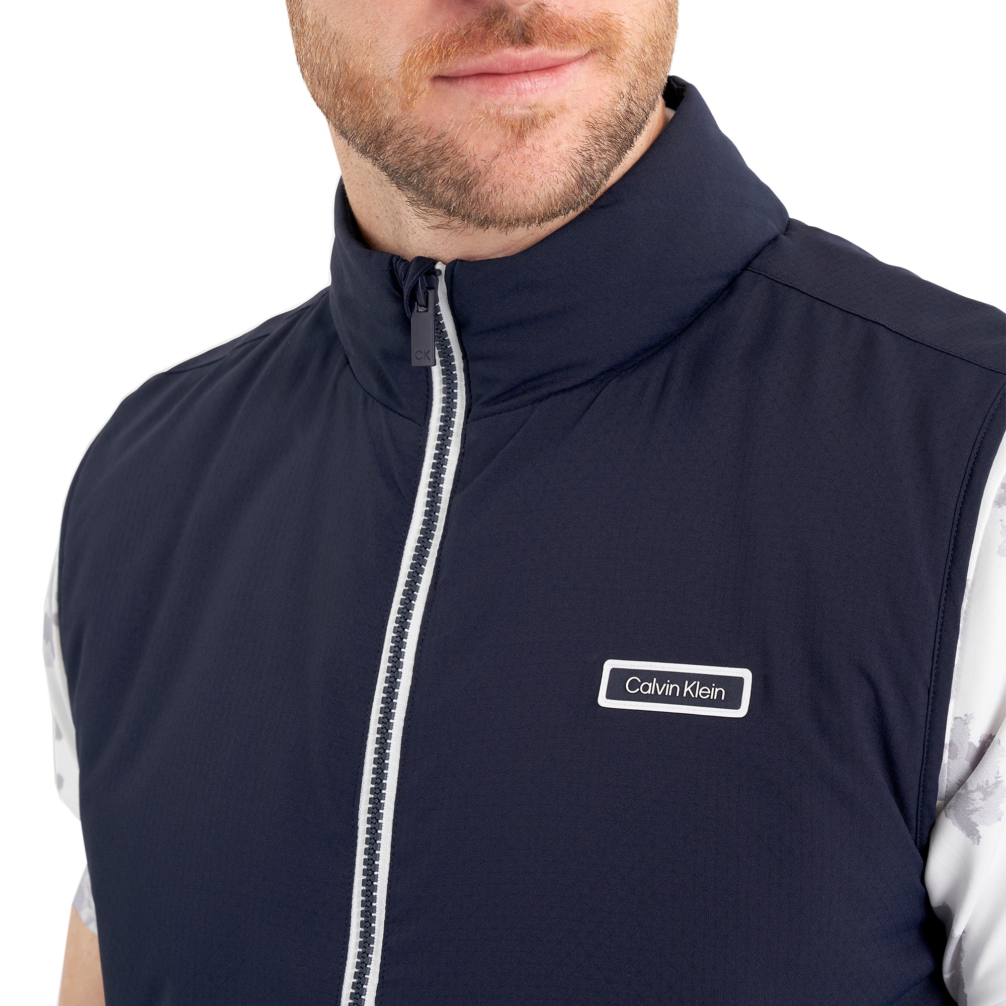 Calvin Klein Golf Trinity Lightweight Gilet Navy