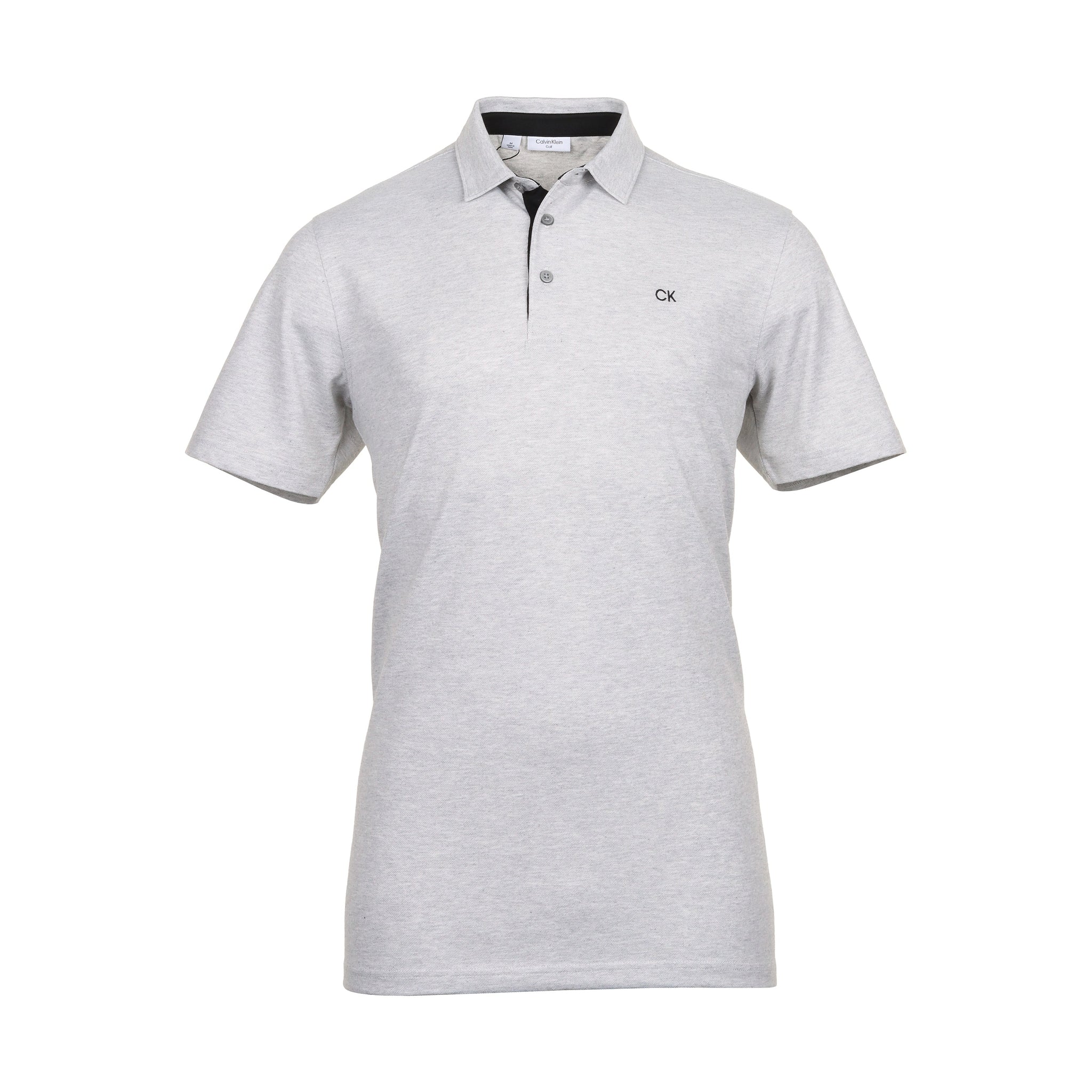 Calvin Klein Golf Uni Polo Shirt Mens Size Medium M C9952 Silv