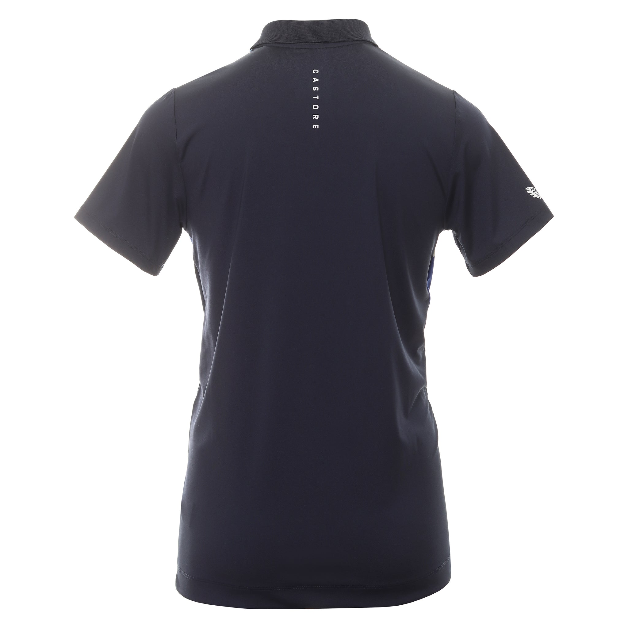 Castore Colour Block Golf Polo Shirt CM0824 Midnight Navy | Function18 ...