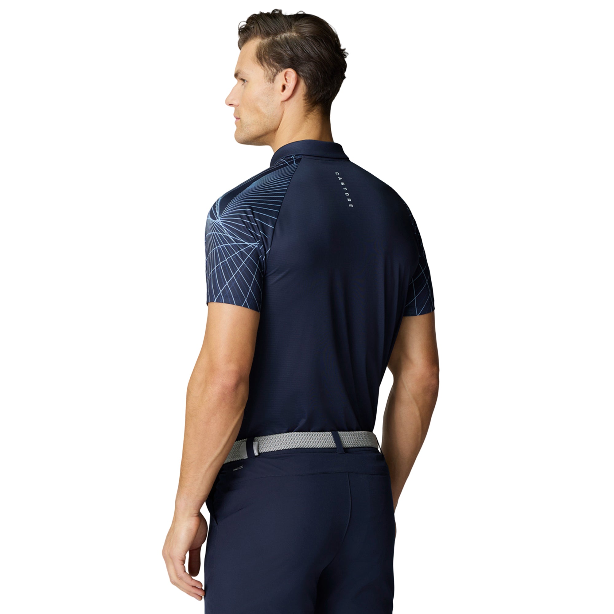 Castore Golf Club Shoulder Graphic Polo Shirt