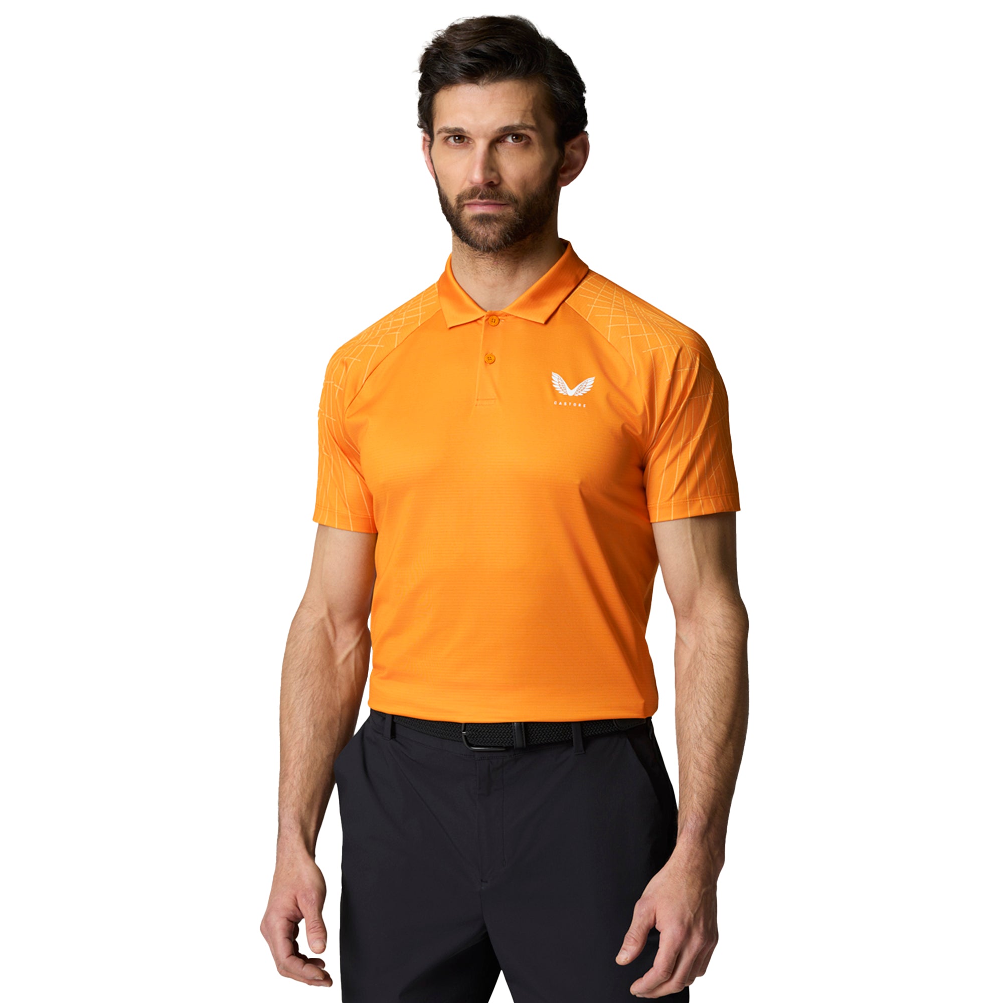Castore Golf Club Shoulder Graphic Polo Shirt