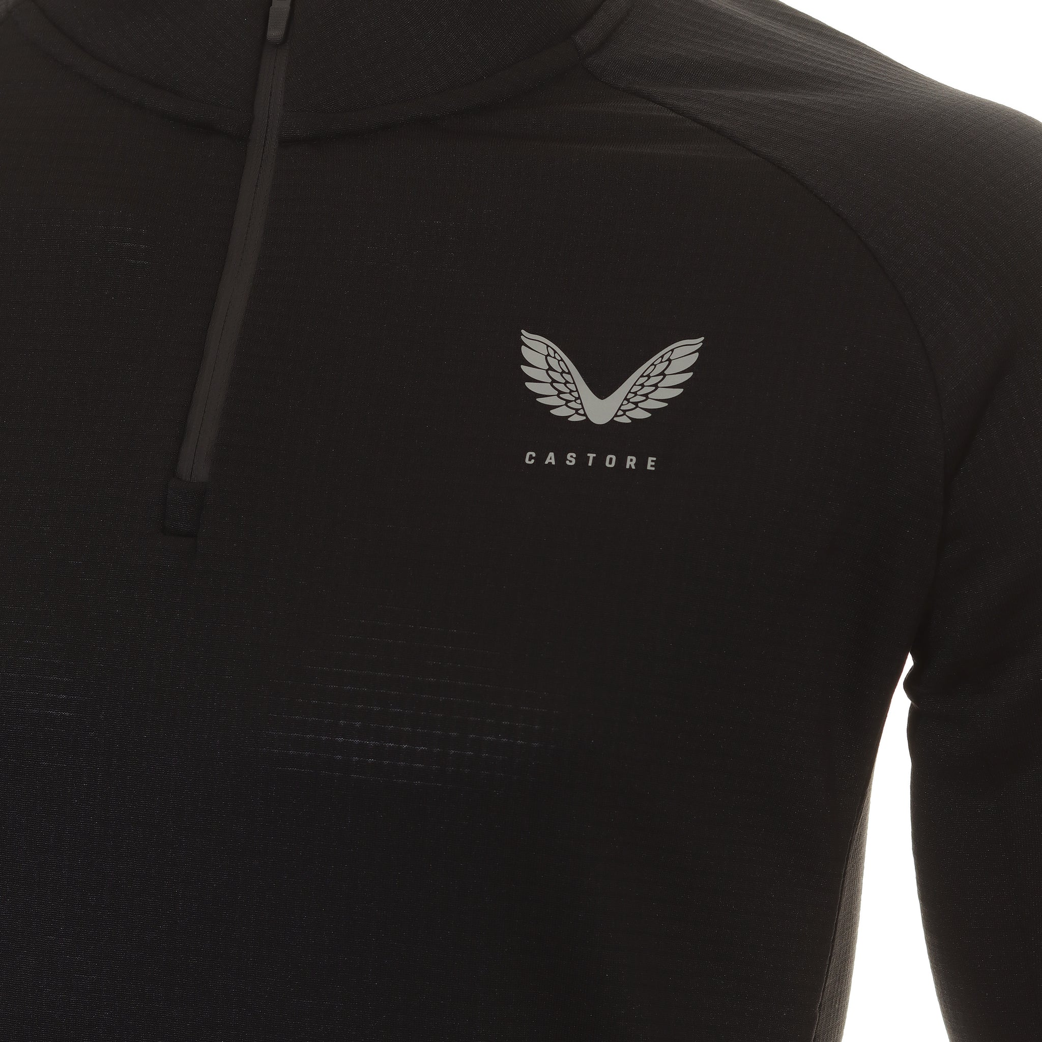 Castore Golf Softshell Tech 1/2 Zip Black
