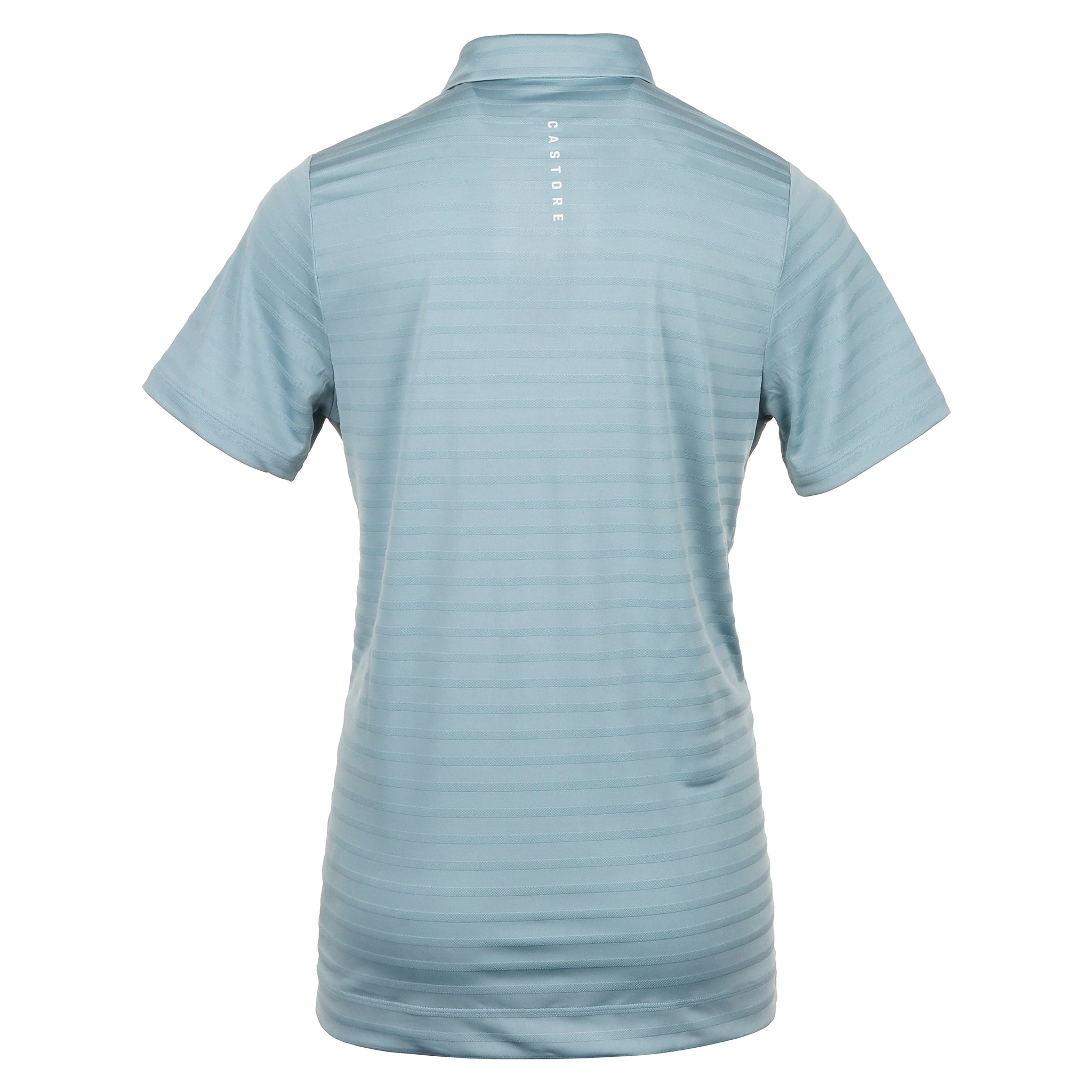 Castore Golf Textured Pique Stripe Polo Shirt SS24