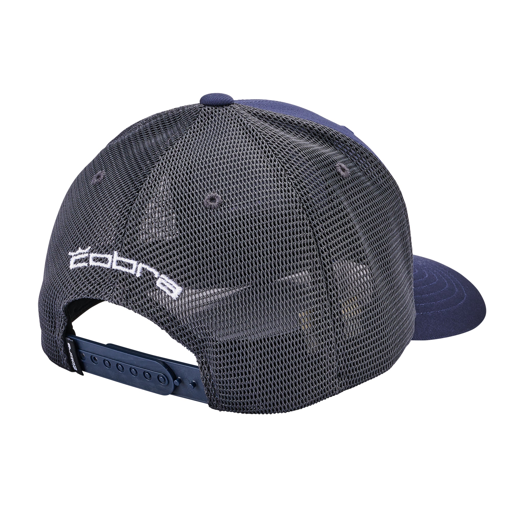 Cobra Golf Crown Trucker Snapback Cap Navy/White 03