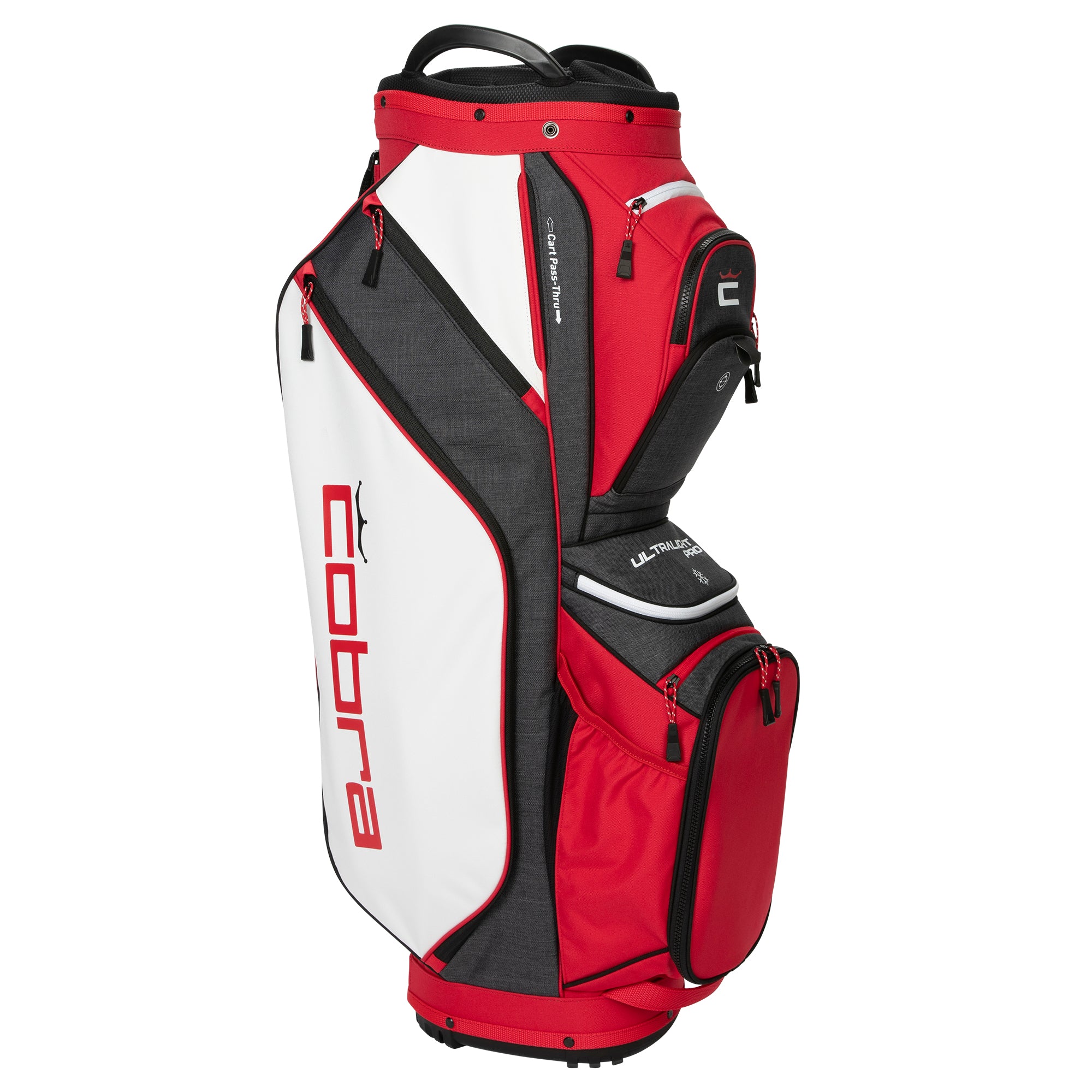 Cobra Golf Ultralight Pro Cart Bag Ski Patrol/White 04