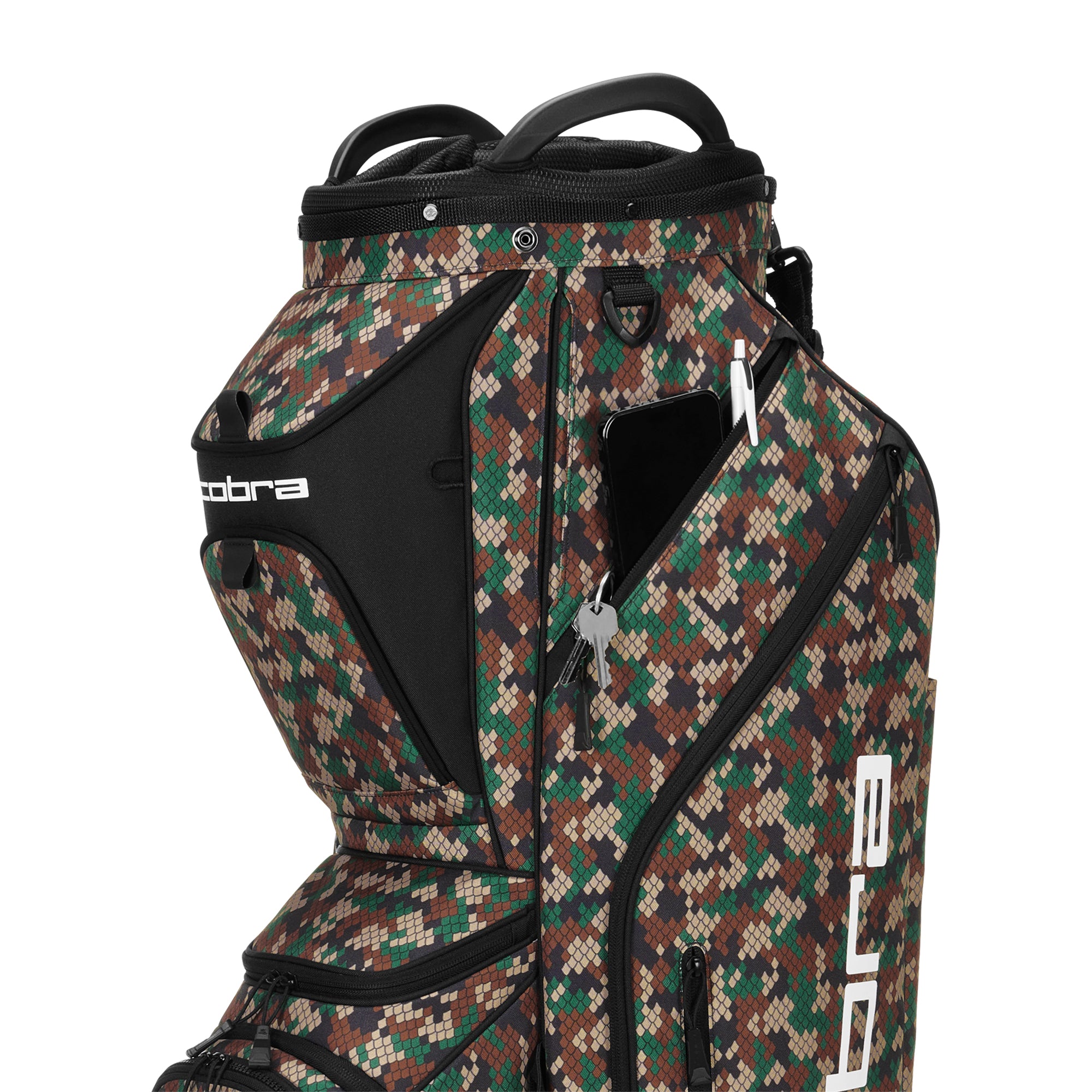 Cobra Golf Ultralight Pro Cart Bag Snake Camo 04