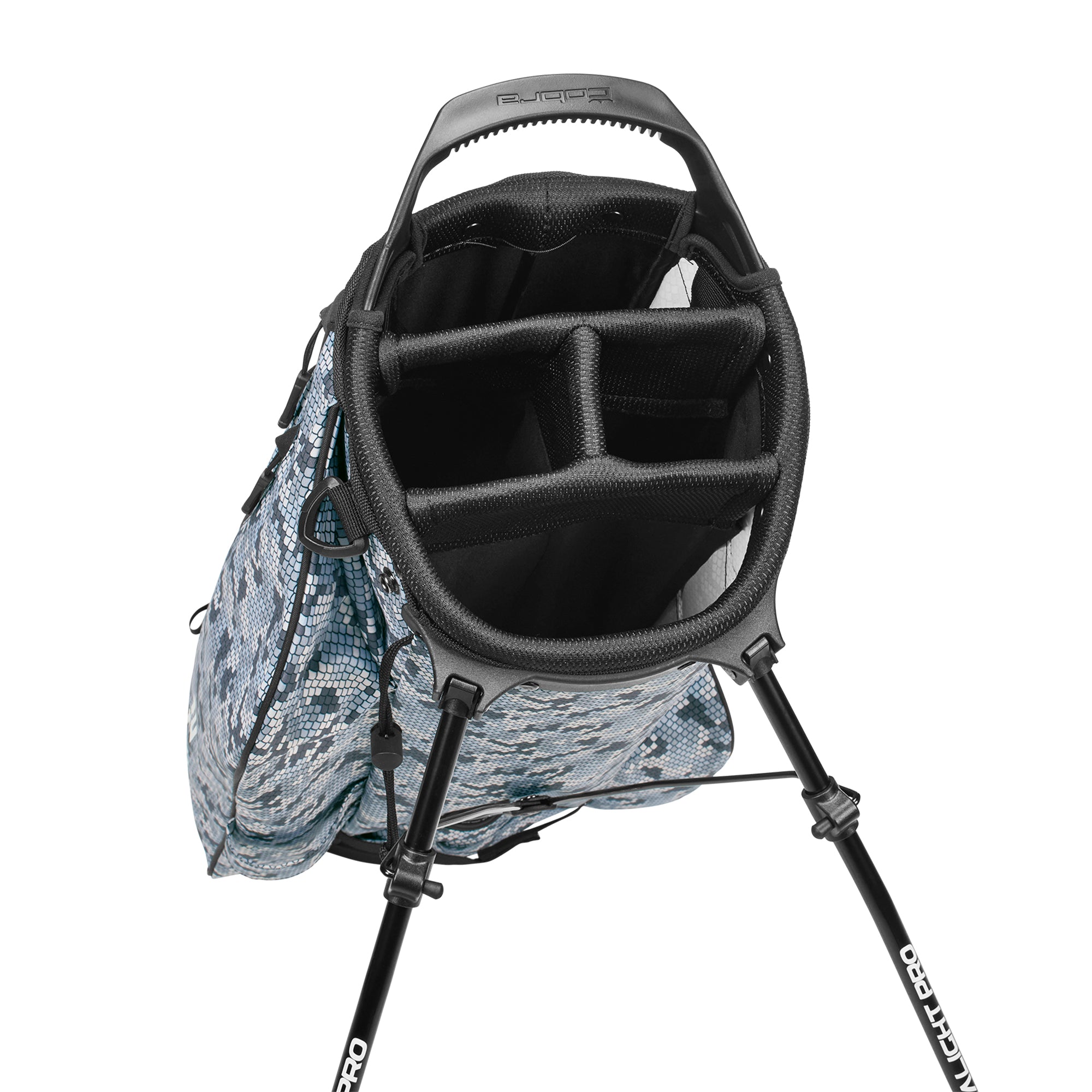 Cobra Golf Ultralight Pro Stand Bag Winter Snake Camo 05