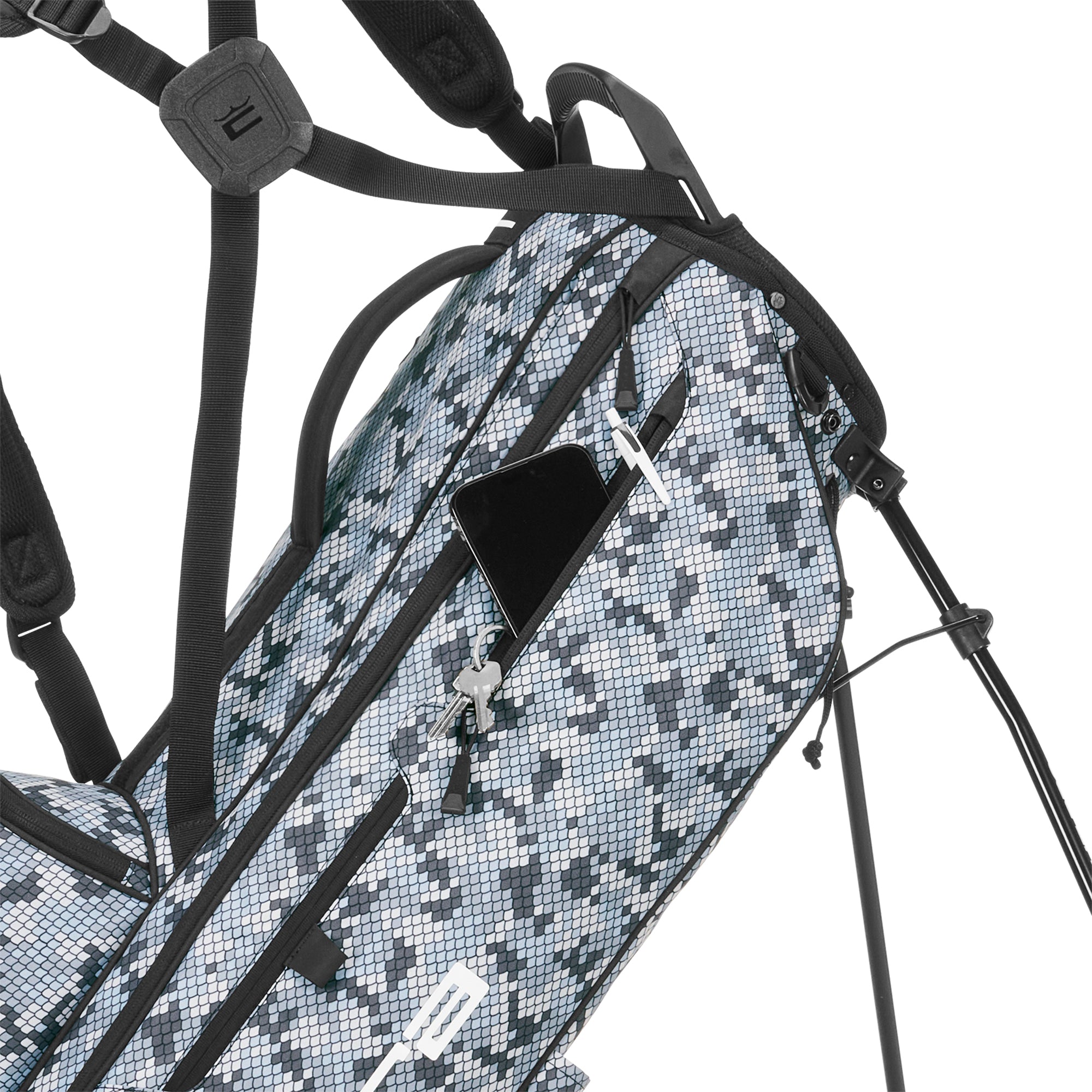Cobra Golf Ultralight Pro Stand Bag Winter Snake Camo 05