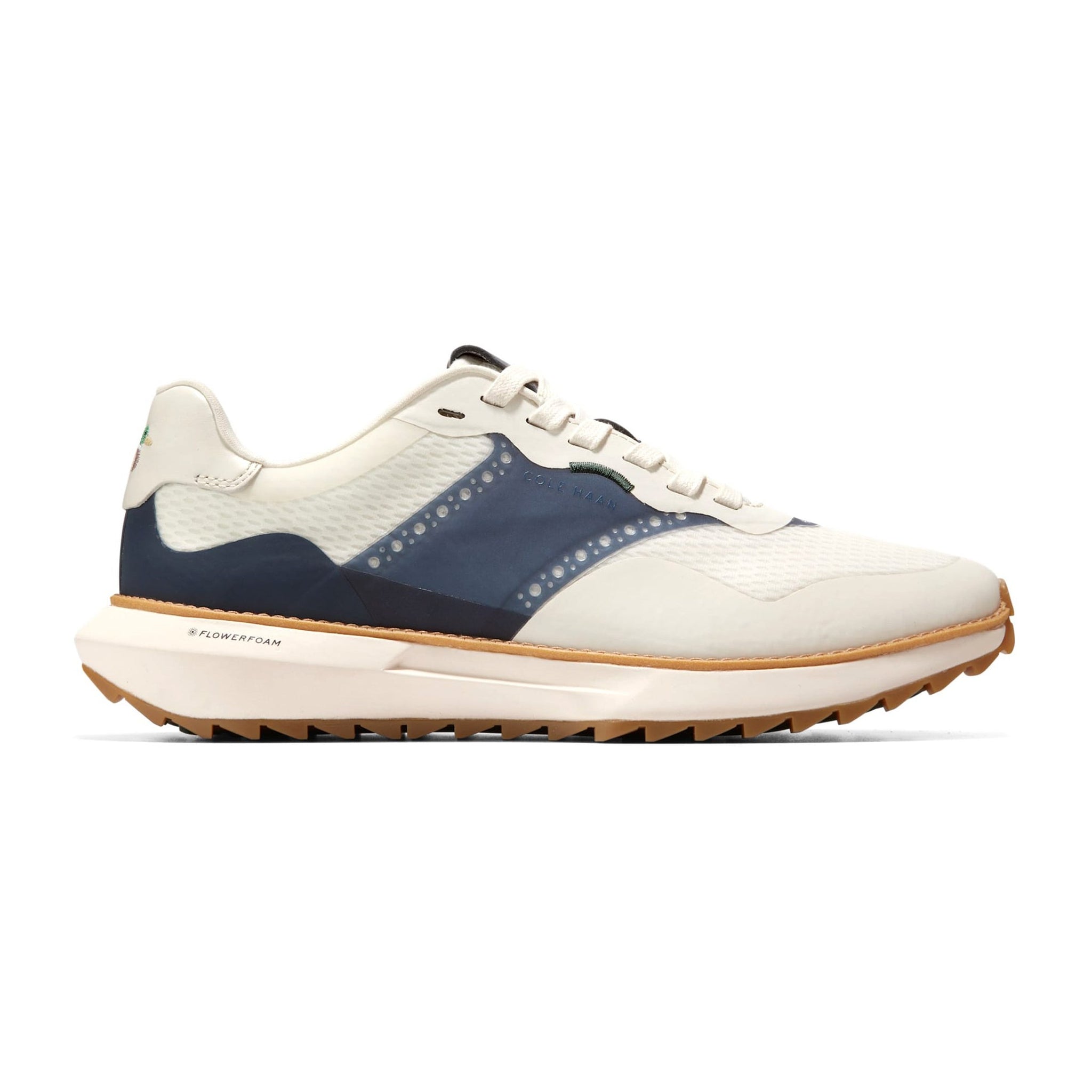 Cole Haan GrandPro Ashland Golf Shoes Ivory Navy/Blazer