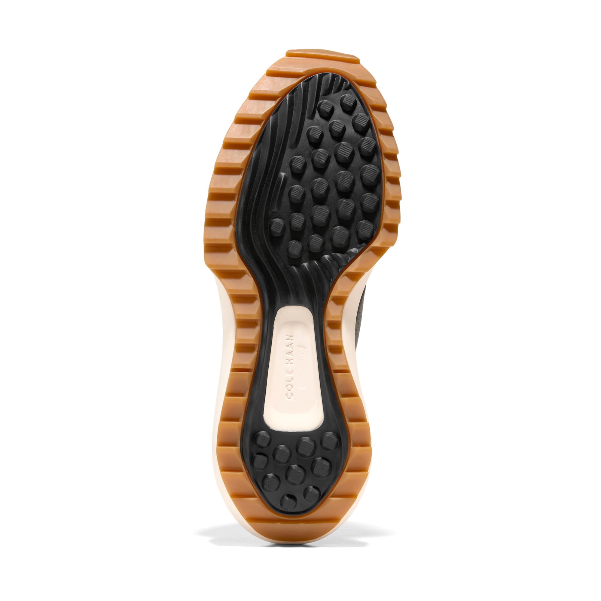 Cole Haan GrandPro Ashland II Golf Shoes - Black/New Caramel/Ivory ...