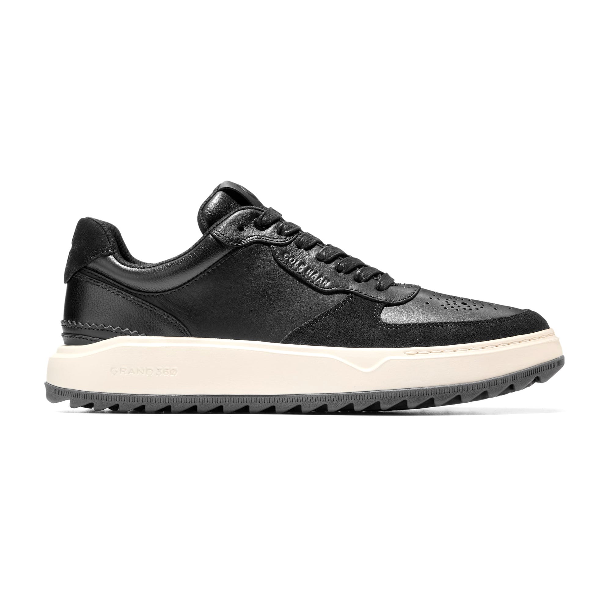 Cole Haan GrandPro Crossover Golf Shoes Black/Ivory