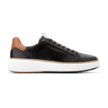 Cole Haan GrandPro Topspin Golf Shoes Black/Pecan/Optic White