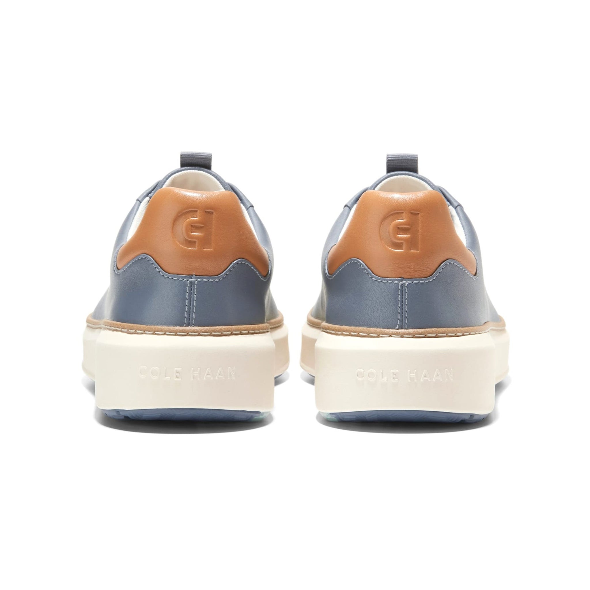 Cole Haan GrandPro Topspin Golf Shoes C38978 Folkstone Grey Natural Tan ...