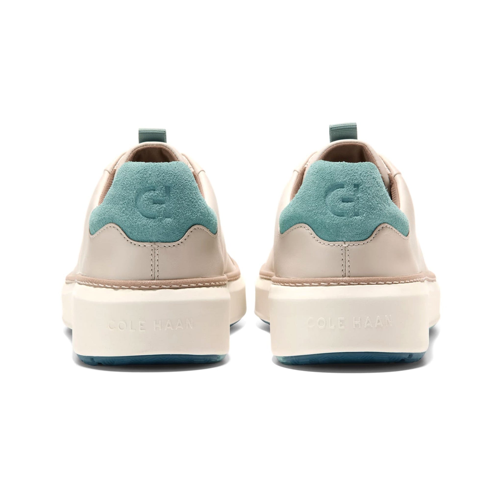 Cole Haan GrandPro Topspin Golf Shoes Silver Lining/Trellis/Ivory