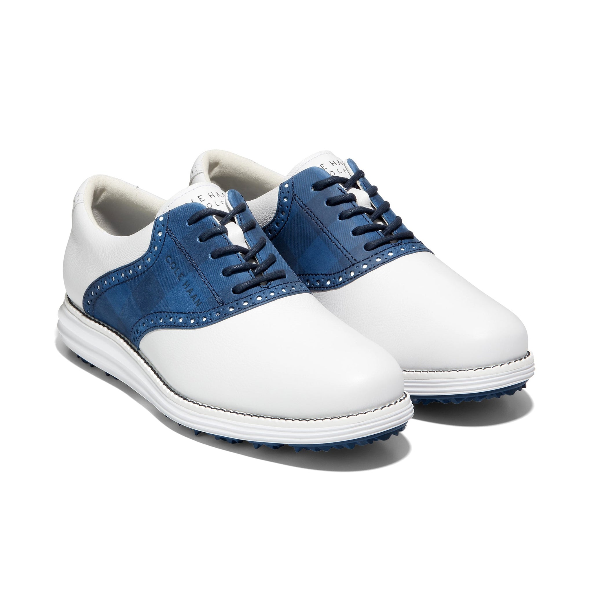 Cole Haan OriginalGrand Saddle Golf Shoes C37138 Optic White Ensign
